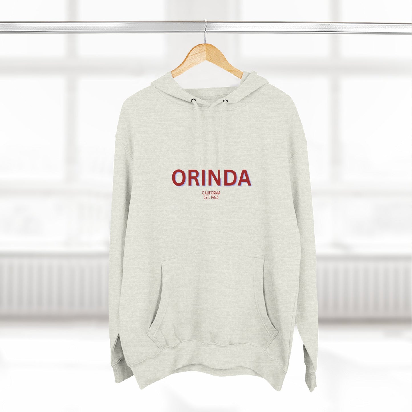 Orinda Fleece Hoodie, Casual Sweatshirt, Cozy Layering Piece, Perfect Gift for All Occasions, Stylish Streetwear