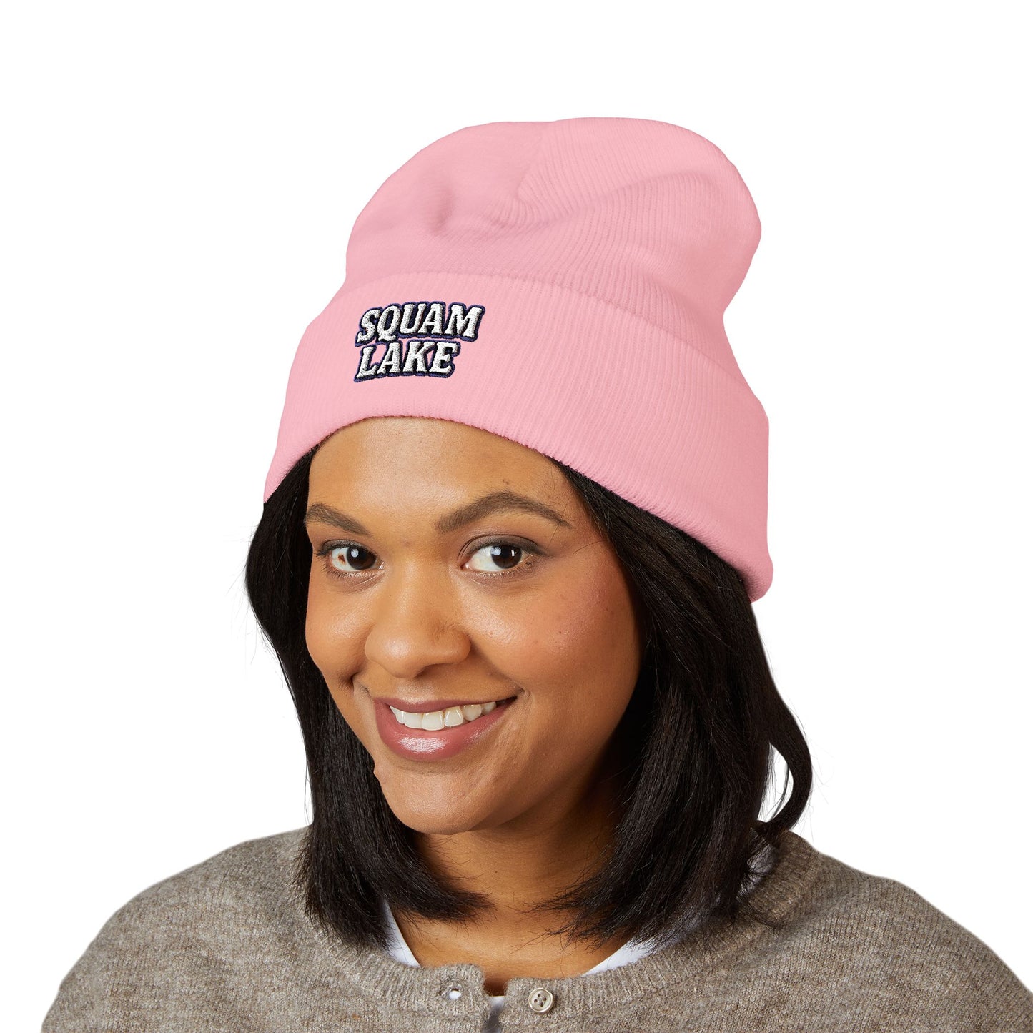 Squam Lake Classic Cuffed Beanie (Embroidery)