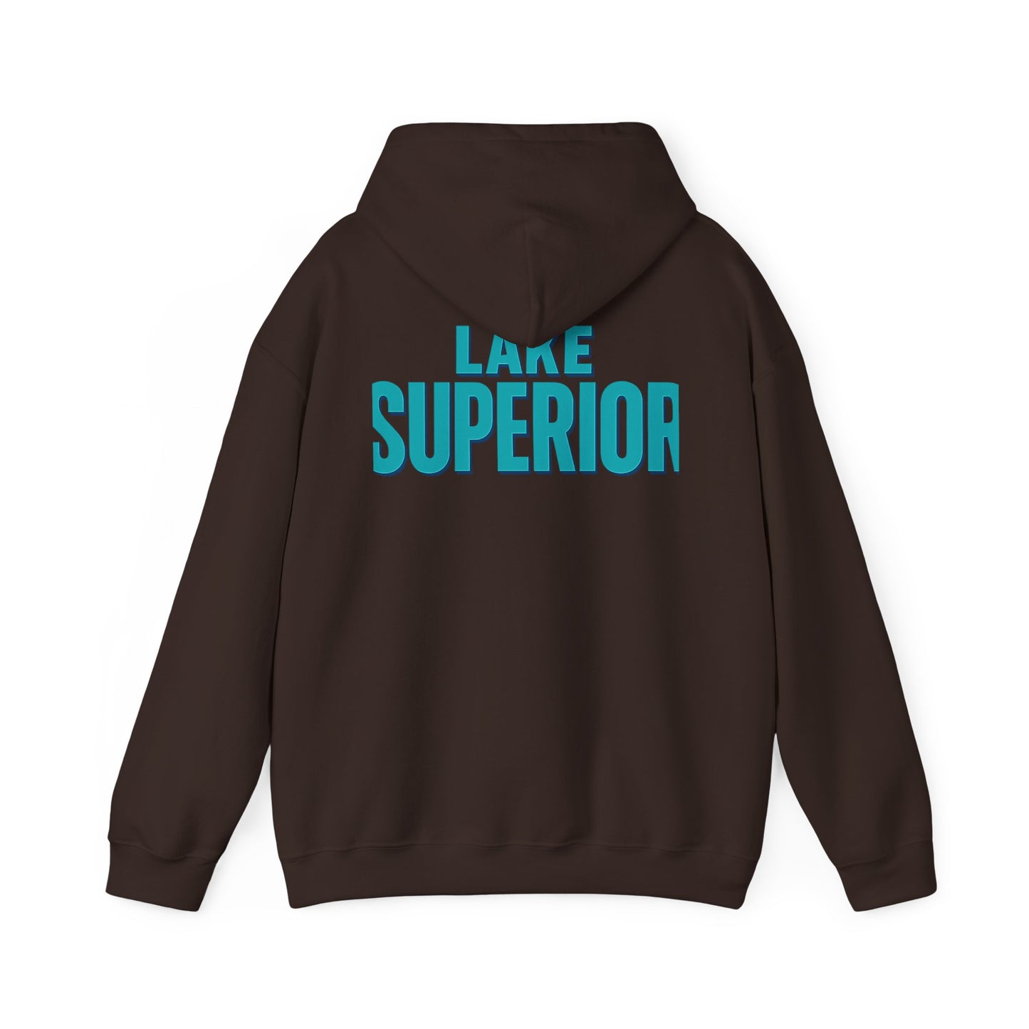 Lake Superior Hoodie, Cozy Casual Wear, Unisex Sweatshirt, Lake Lover Gift, Outdoor Adventure Apparel, Summer Retreat Fashion