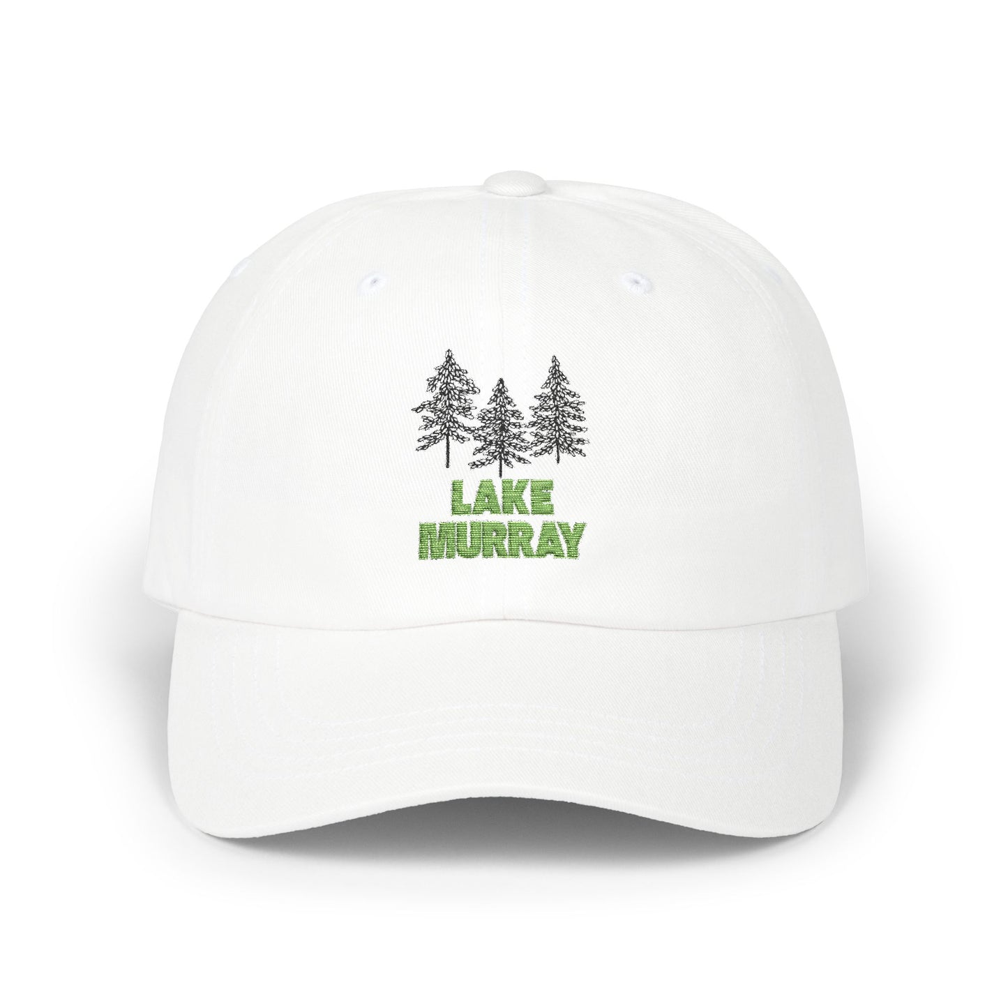 Lake Murray Classic Dad Cap | Adjustable Cotton Hat for Outdoors, Gifts for Dads, Camping, Fishing, Summer