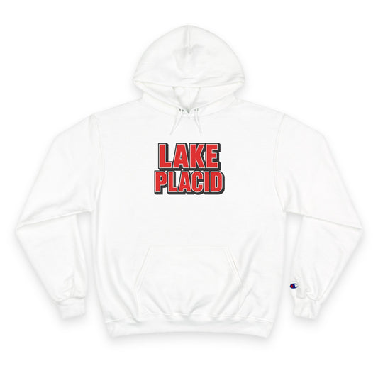 Lake Placid Cozy Hoodie, Perfect for Outdoor Adventures, Lake Days, Gifts for Nature Lovers, Comfortable Sweatshirt