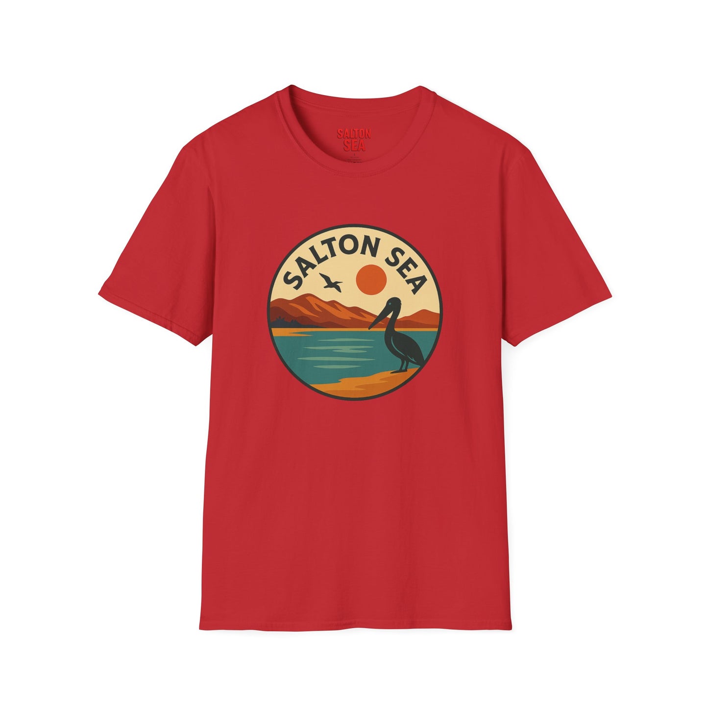 Salton Sea Nature Unisex Softstyle T-Shirt | Eco-Friendly Gift, Outdoor Adventure Shirt, Nature Lover Tee, Vintage Lake Apparel, [...]