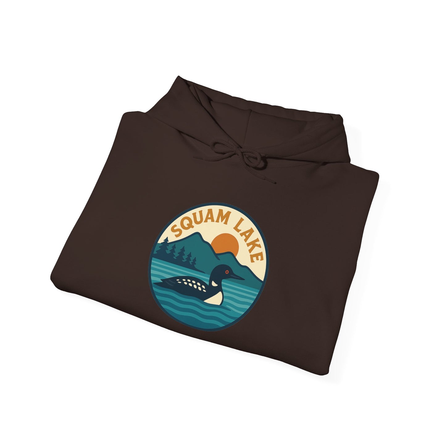 Squam Lake Hoodie, Cozy Casual Wear, Unisex Sweatshirt, Lake Lover Gift, Outdoor Adventure Apparel, Summer Retreat Fashion