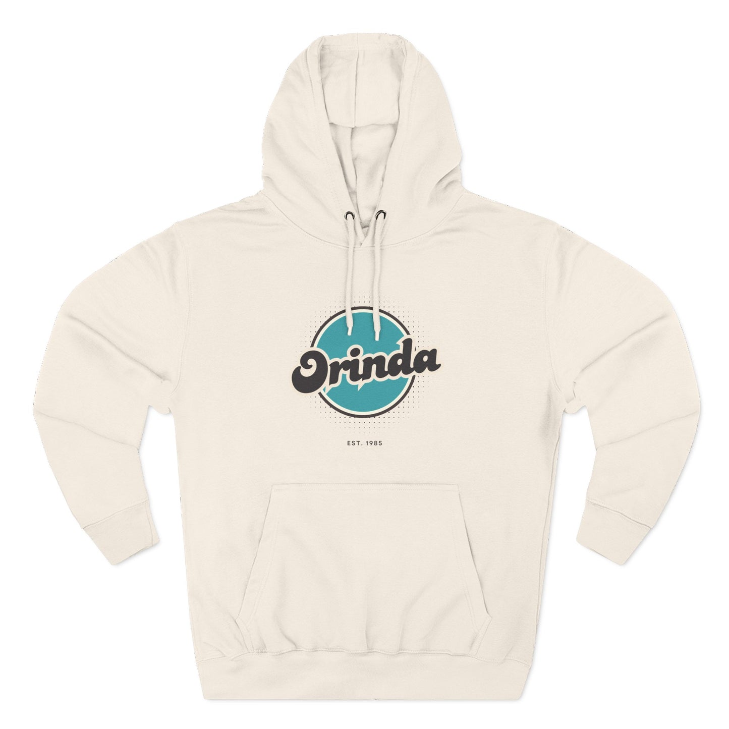 Orinda Retro Vibe Hoodie for Casual Days, Streetwear, Unisex Gift, Cozy Layering Apparel