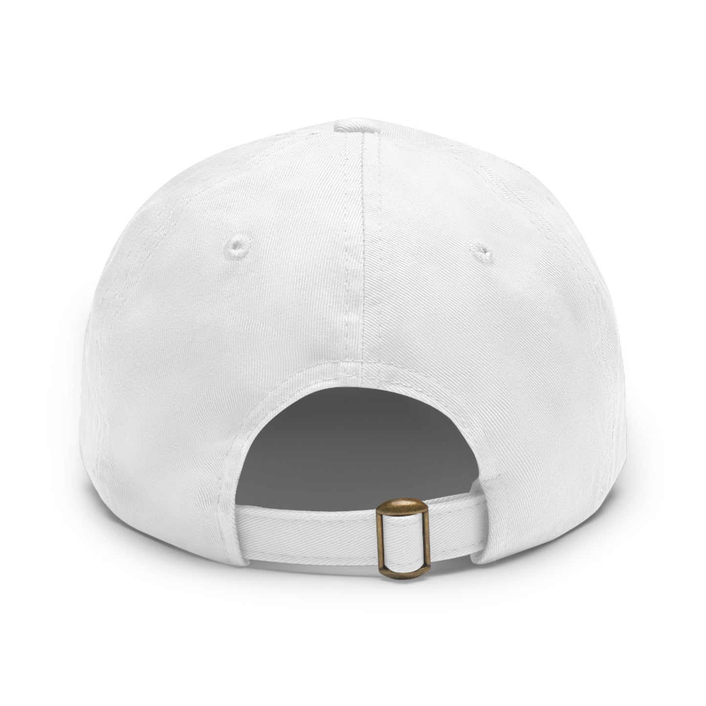 Squam Lake Dad Hat with Leather Patch (Rectangle)