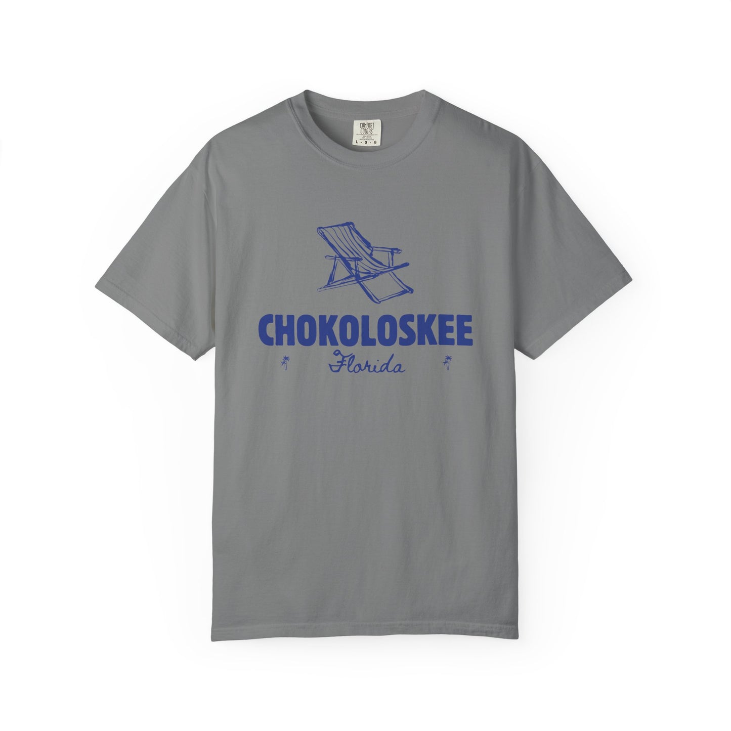 Chokoloskee - Unisex Garment-Dyed T-shirt, Casual Outfit, Gift for Nature Lovers, Vacation Essentials