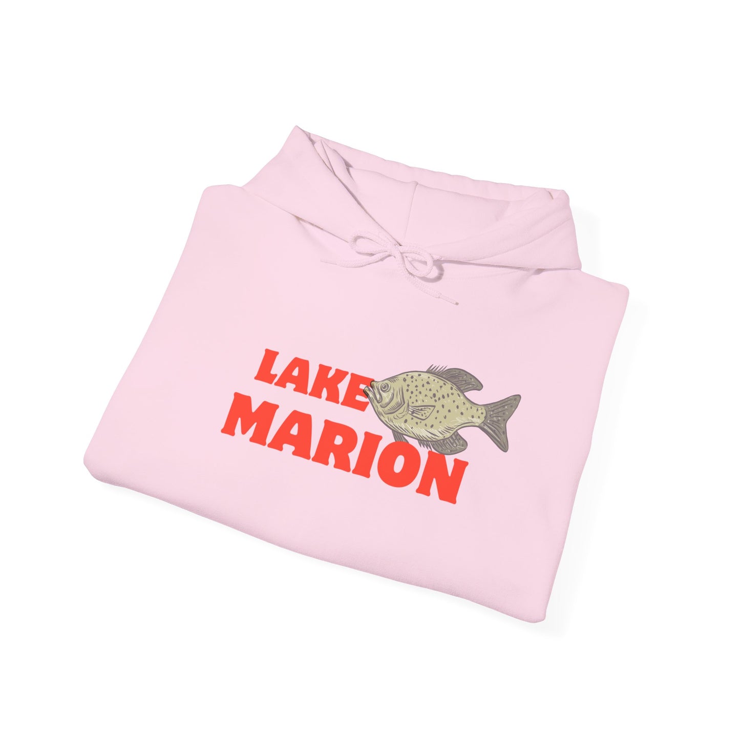 Lake Marion Fishing Hoodie, Unisex Comfortable Sweatshirt, Relaxed Fit for Outdoor Enthusiasts, Gift for Fishermen, Casual Lake Apparel