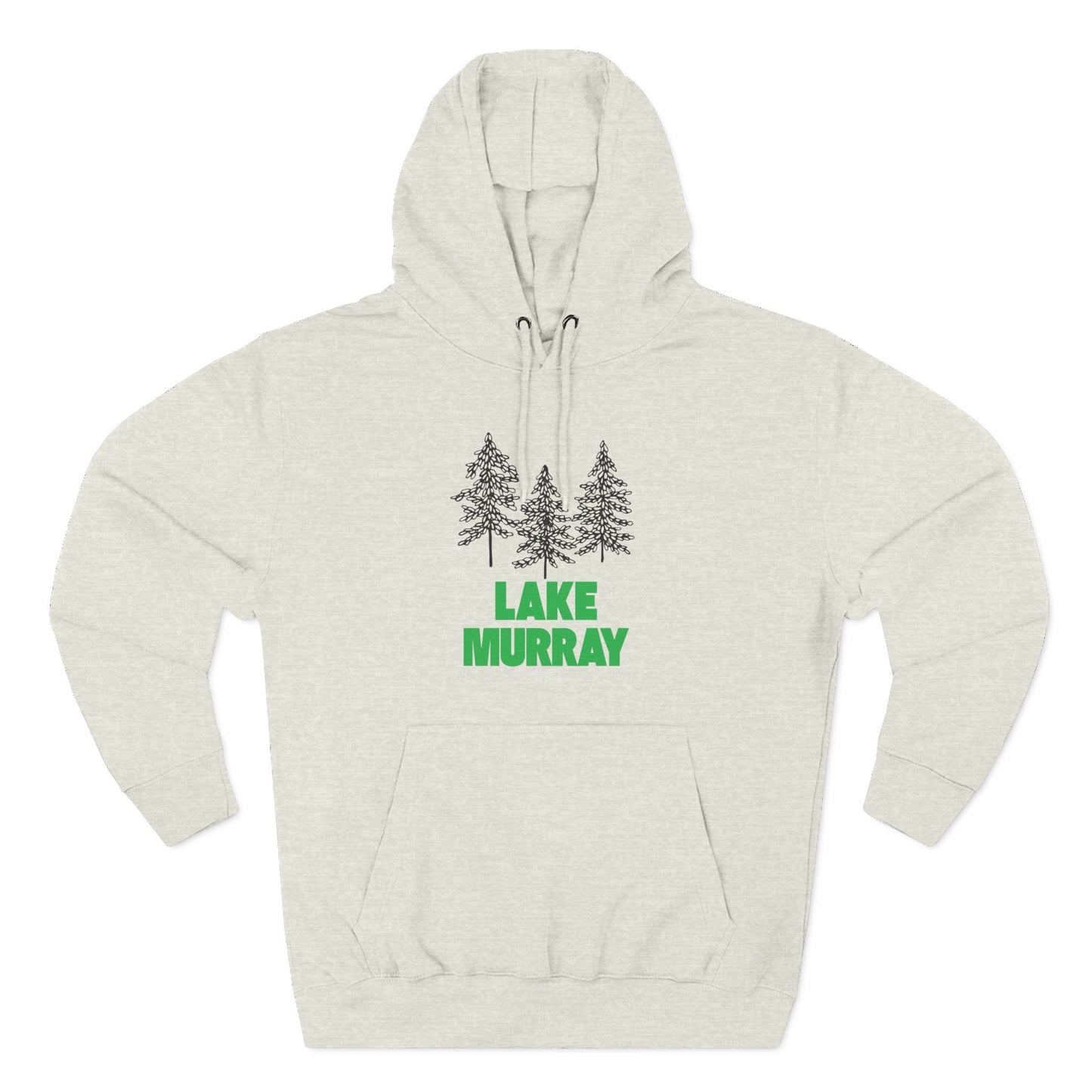 Lake Murray Fleece Hoodie, Cozy Sweatshirt, Outdoor Adventure Wear, Unique Gift for Lake Lovers, Perfect for Fall and Winter