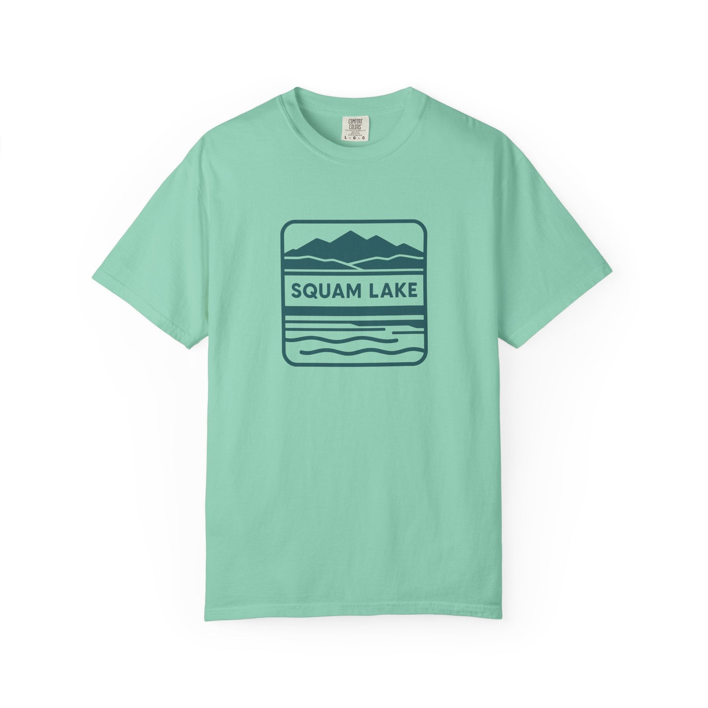 Squam Lake Unisex T-Shirt, Casual Graphic Tee, Nature Lover Gift, Outdoor Adventure Shirt, Vacation Souvenir, Summer Wear