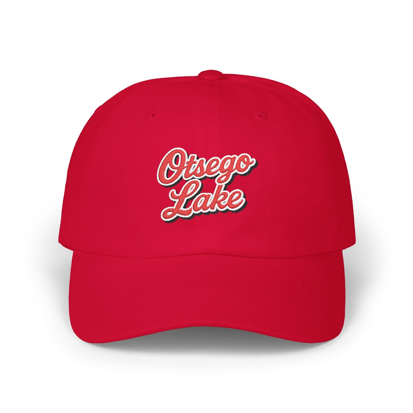 Otsego Lake Stylish Dad Cap, Casual Summer Hat, Outdoor Accessory, Gift for Father's Day, Boating Trip Gear, Everyday Wear
