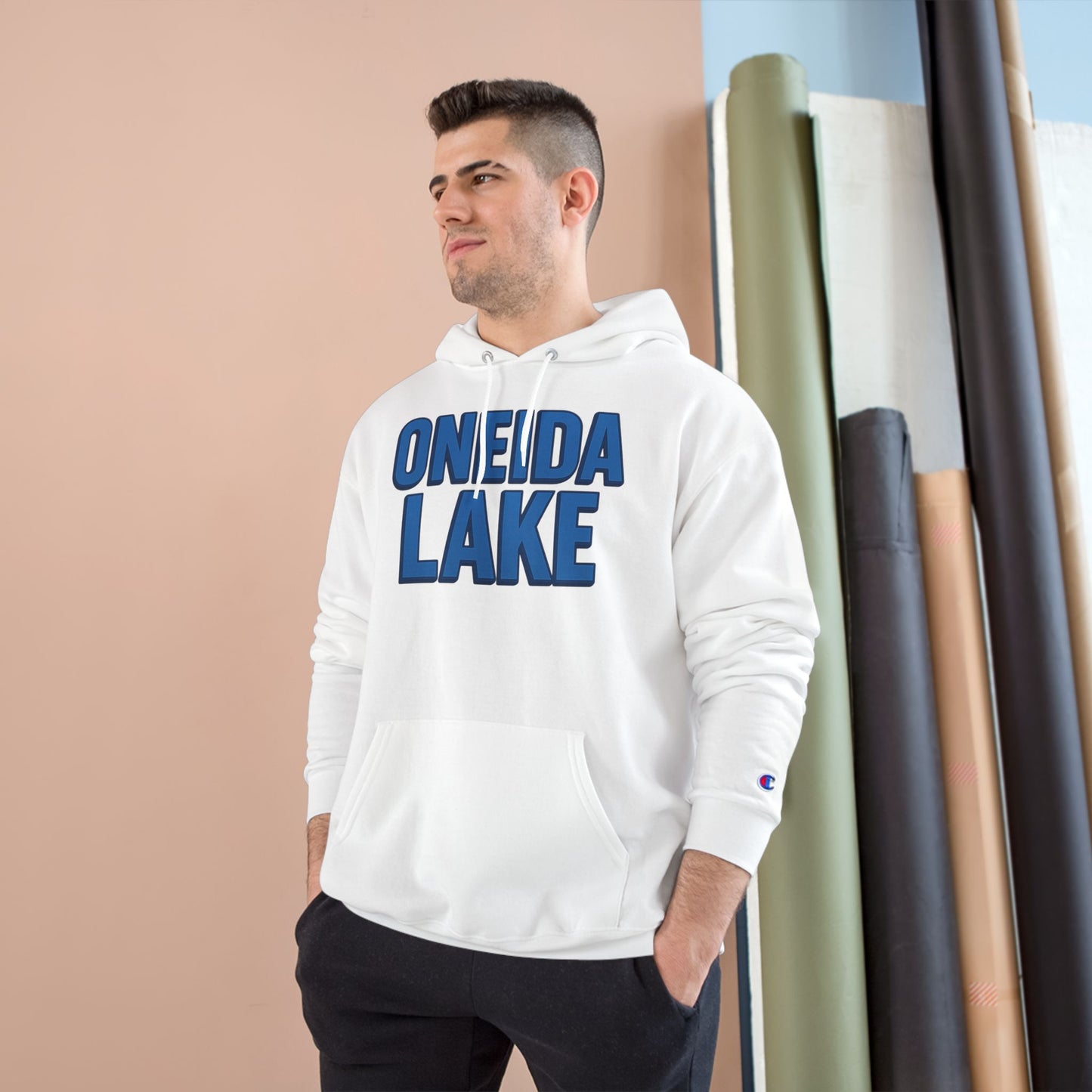 Oneida Lake Cozy Hoodie, Perfect for Outdoor Adventures, Lake Days, Gifts for Nature Lovers, Comfortable Sweatshirt