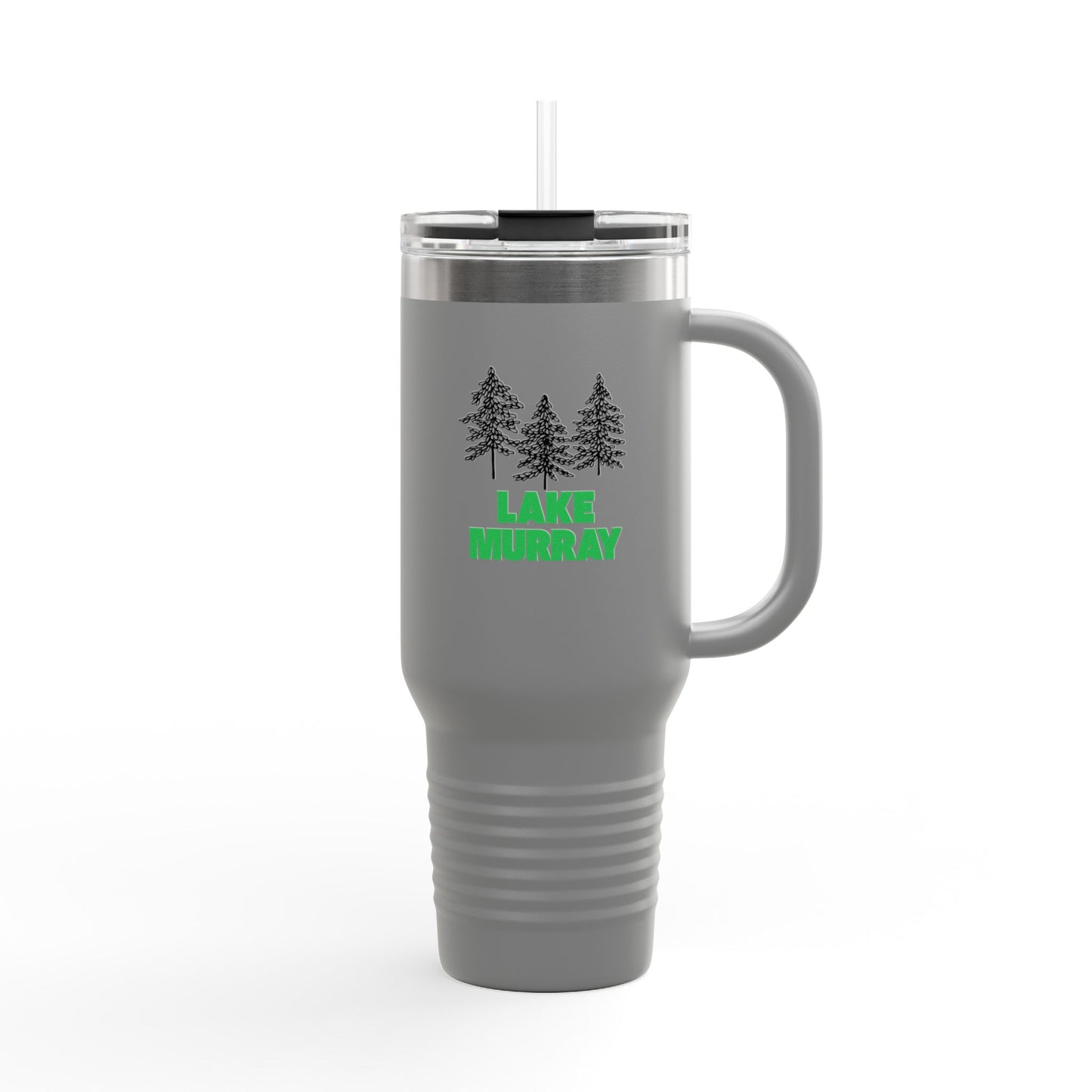 Lake Murray Insulated Travel Mug, 40oz - Perfect for Camping, Road Trips, Gifts, Outdoor Adventures, Summer Fun