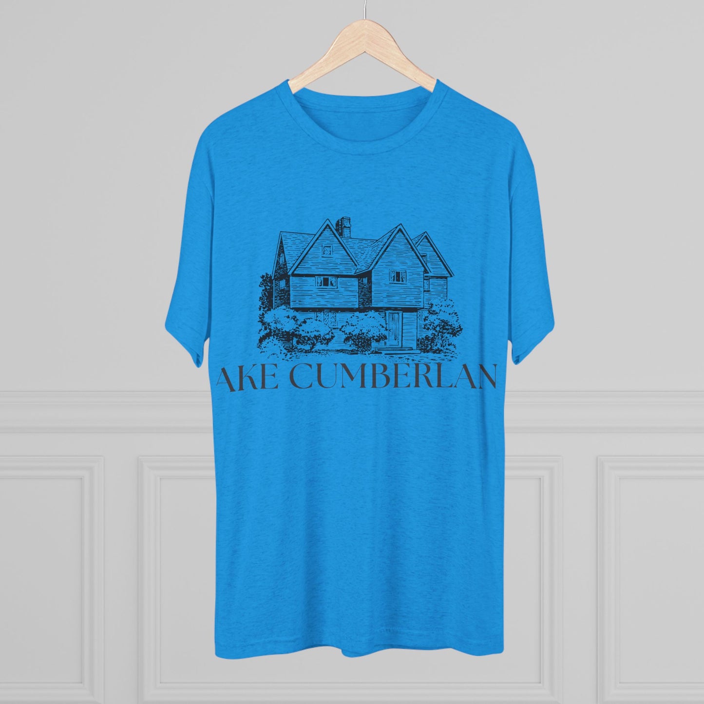 Lake Cumberland Unisex Tri-Blend Crew Tee, Casual T-Shirt, Summer Apparel, Lake House Shirt, Gift for Friends, Travel Tee