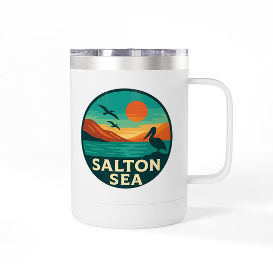 Salton Sea Coffee Mug Tumbler, 15oz