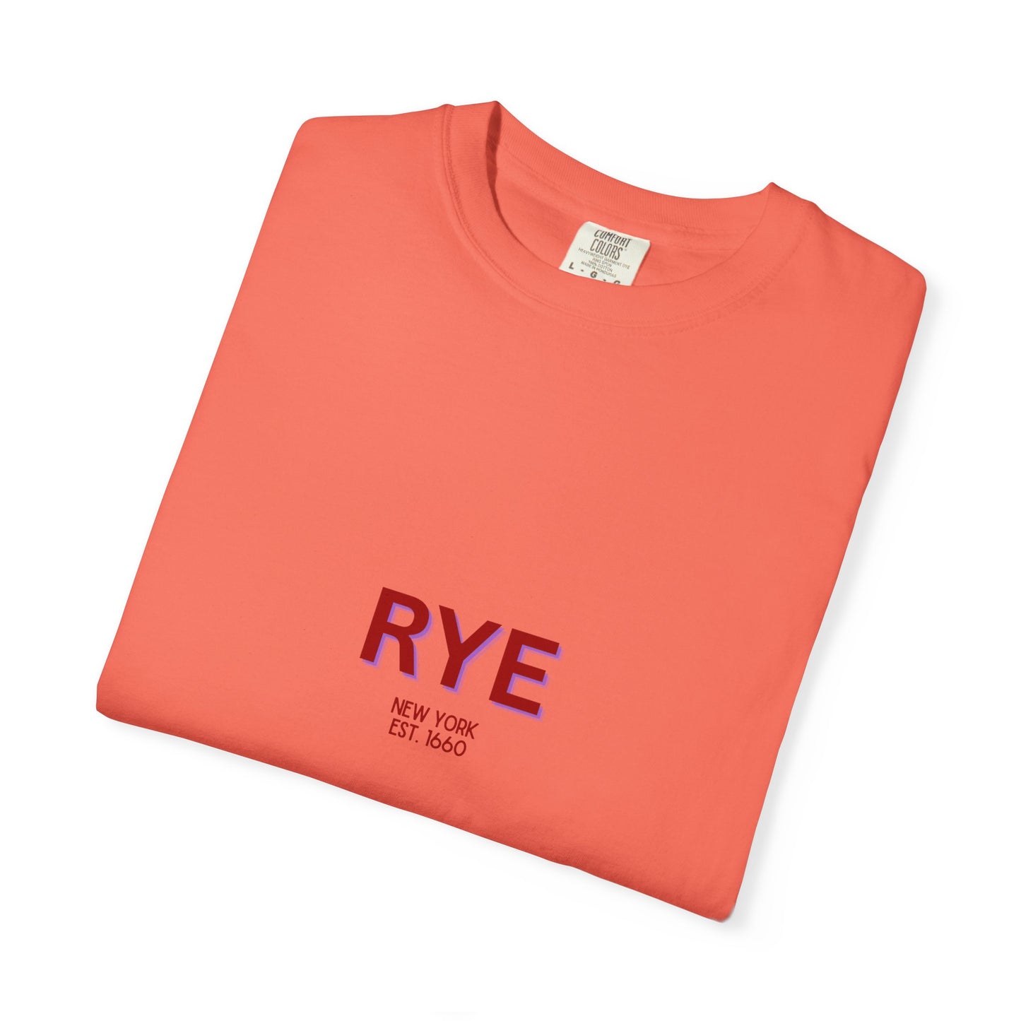 Rye Garment-Dyed Unisex T-Shirt, Casual Tee, Vintage Style Shirt, Everyday Wear, Birthday Gift, Unique Apparel