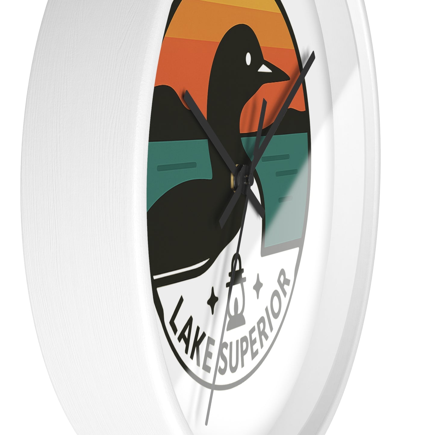 Lake Superior Wall Clock