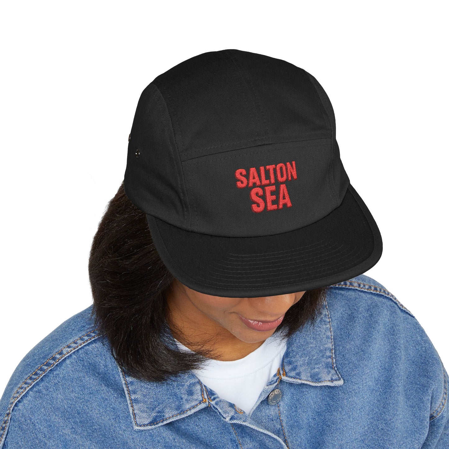 Salton Sea 5 Panel Cap (Embroidery)