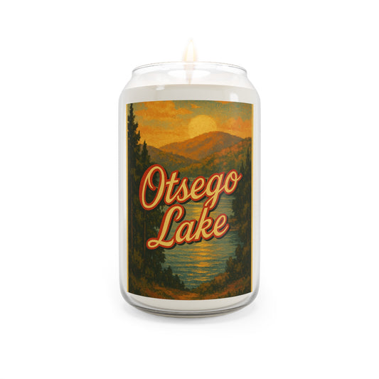 Otsego Lake Soy Candle, Relaxing Home Decor, Gift for Her, Aromatherapy Candle, Summer Vibes