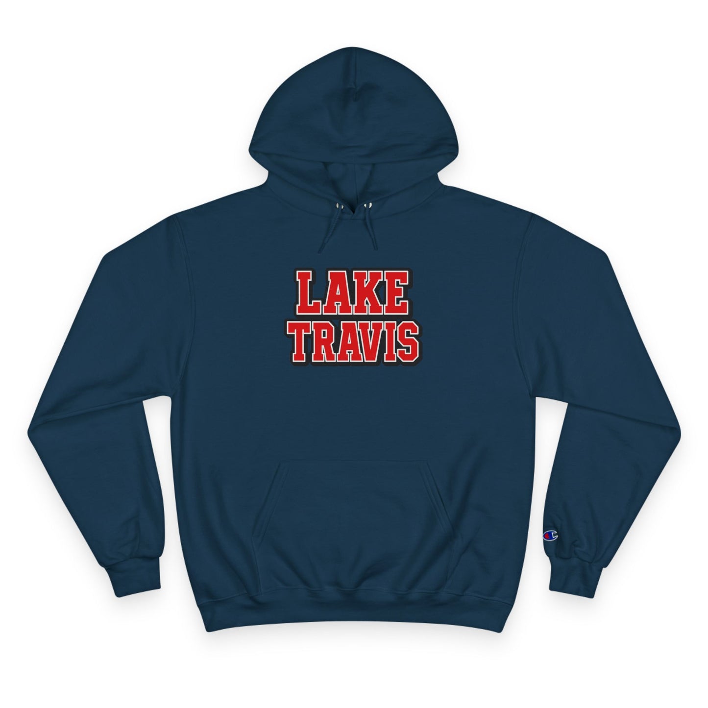 Lake Travis Cozy Hoodie, Perfect for Outdoor Adventures, Lake Days, Gifts for Nature Lovers, Comfortable Sweatshirt