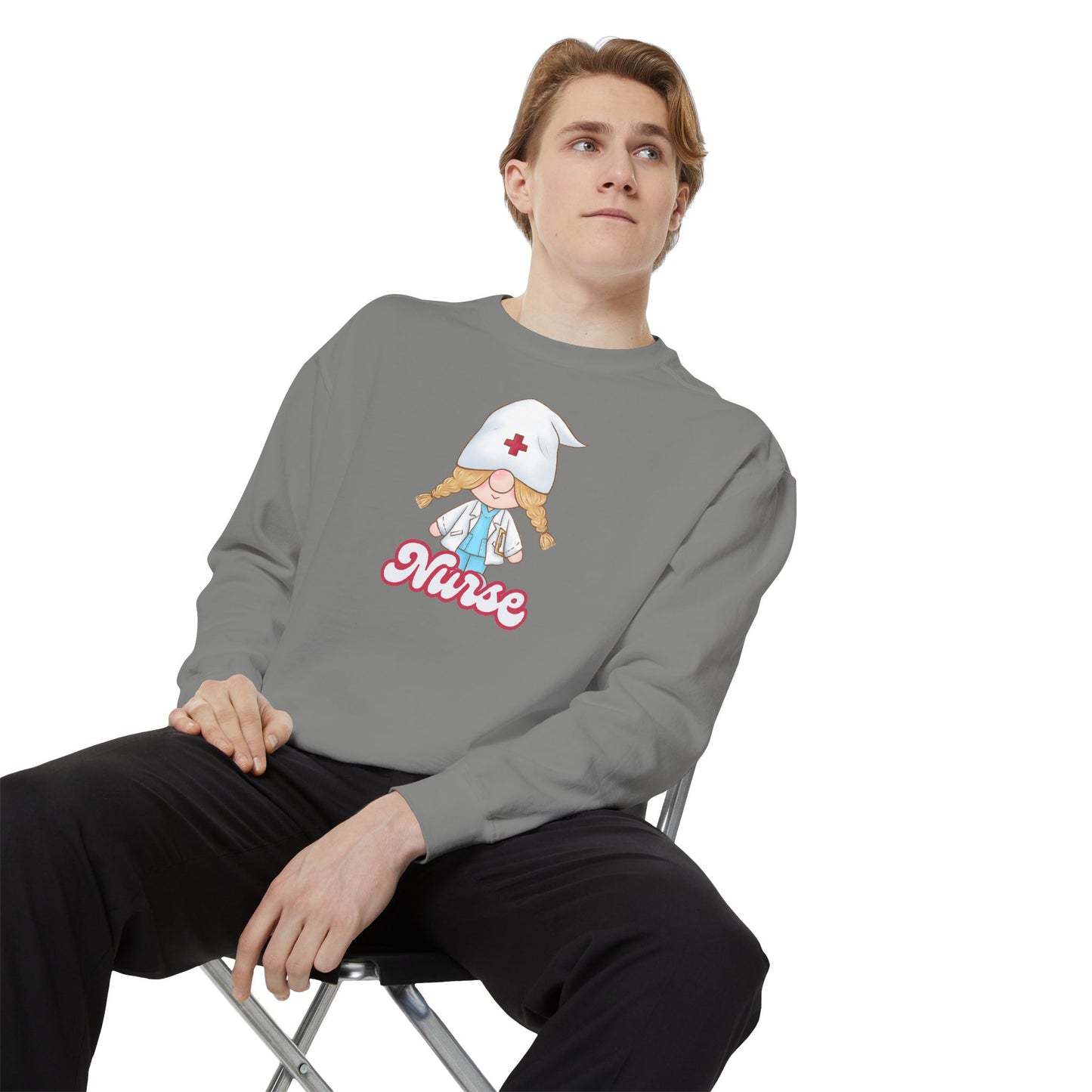 Nurse Sweatshirt, Cozy Gift for Healthcare Workers, Nurse Appreciation, Unique Nurse Shirt, Comfy Hospital Wear, Medical Professional