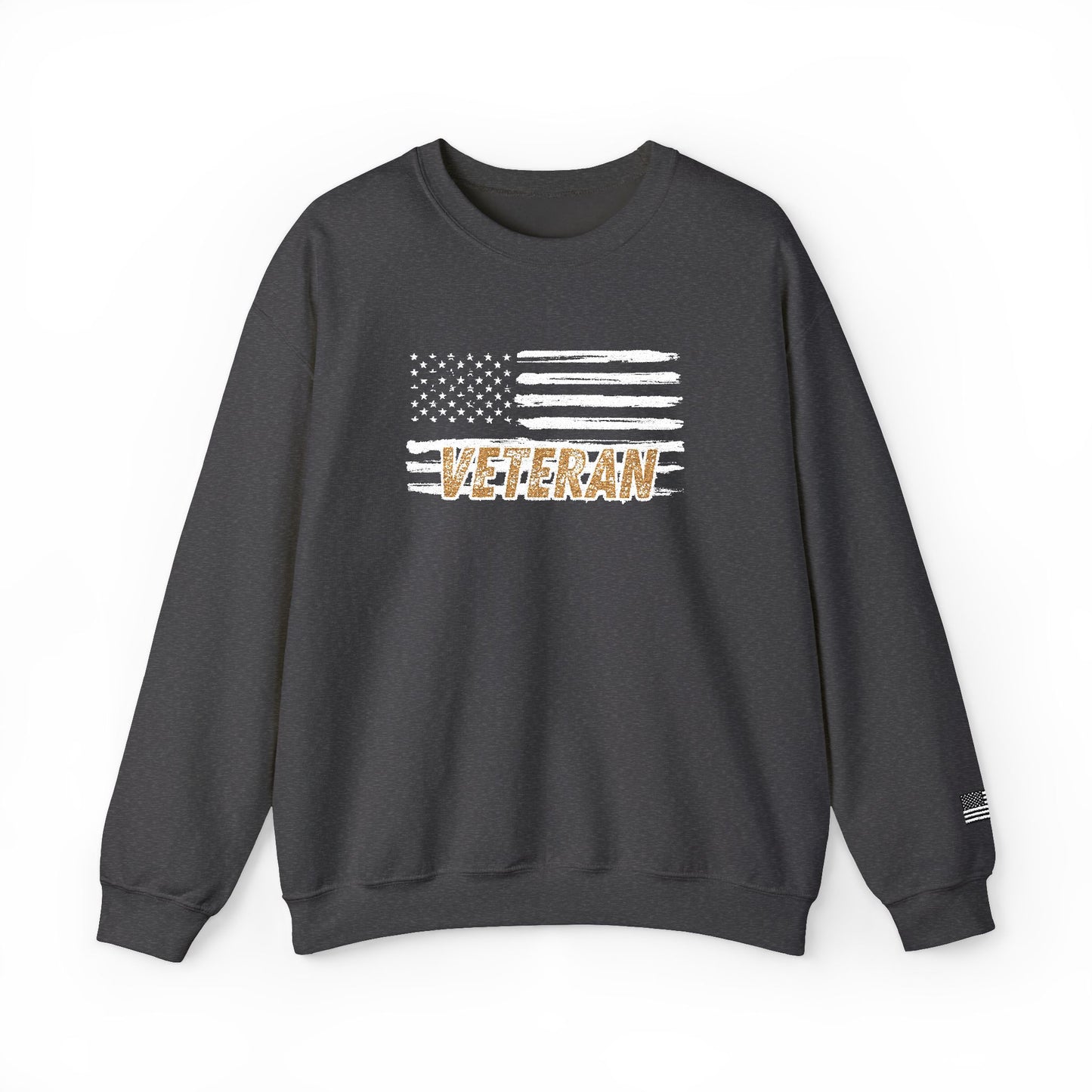 Patriotic Unisex Heavy Blend™ Crewneck Sweatshirt - Perfect for Independence Day, Casual Wear, Gifts, USA Pride, Everyday Comfort