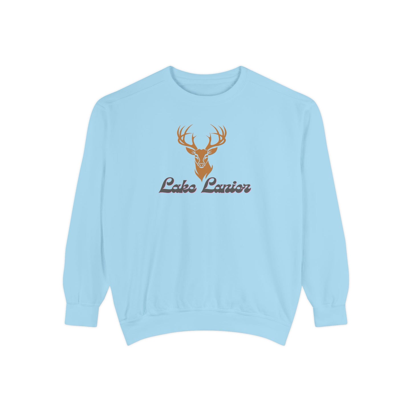 Cozy Lake Lanier Sweatshirt, Comfortable Unisex Sweatshirt for Nature Lovers, Gift for Outdoorsy Friends, Campfire Collection