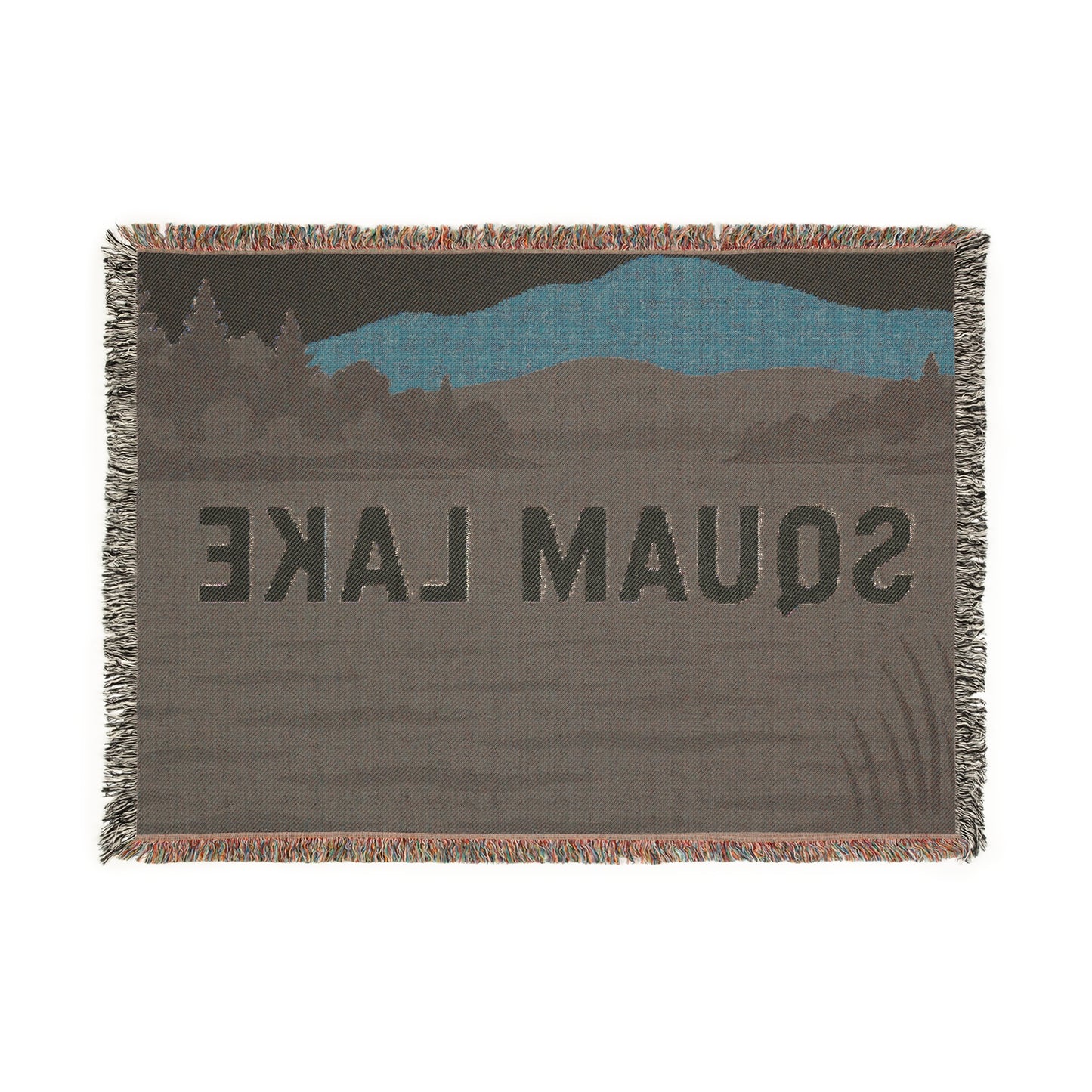 Squam Lake Woven Blanket