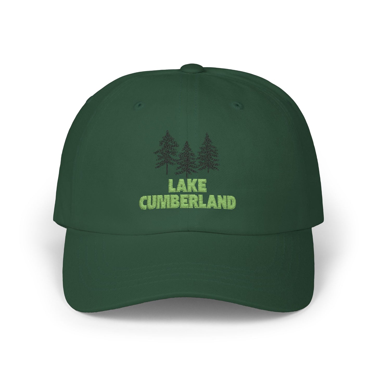 Lake Cumberland Classic Dad Cap | Adjustable Cotton Hat for Outdoors, Gifts for Dads, Camping, Fishing, Summer