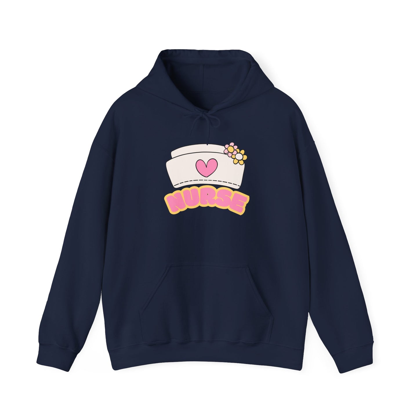 Nurse Love Hoodie | Cozy Unisex Sweatshirt, Gift for Healthcare Workers, Comfortable Nursing Apparel, Medical Appreciation Clothing