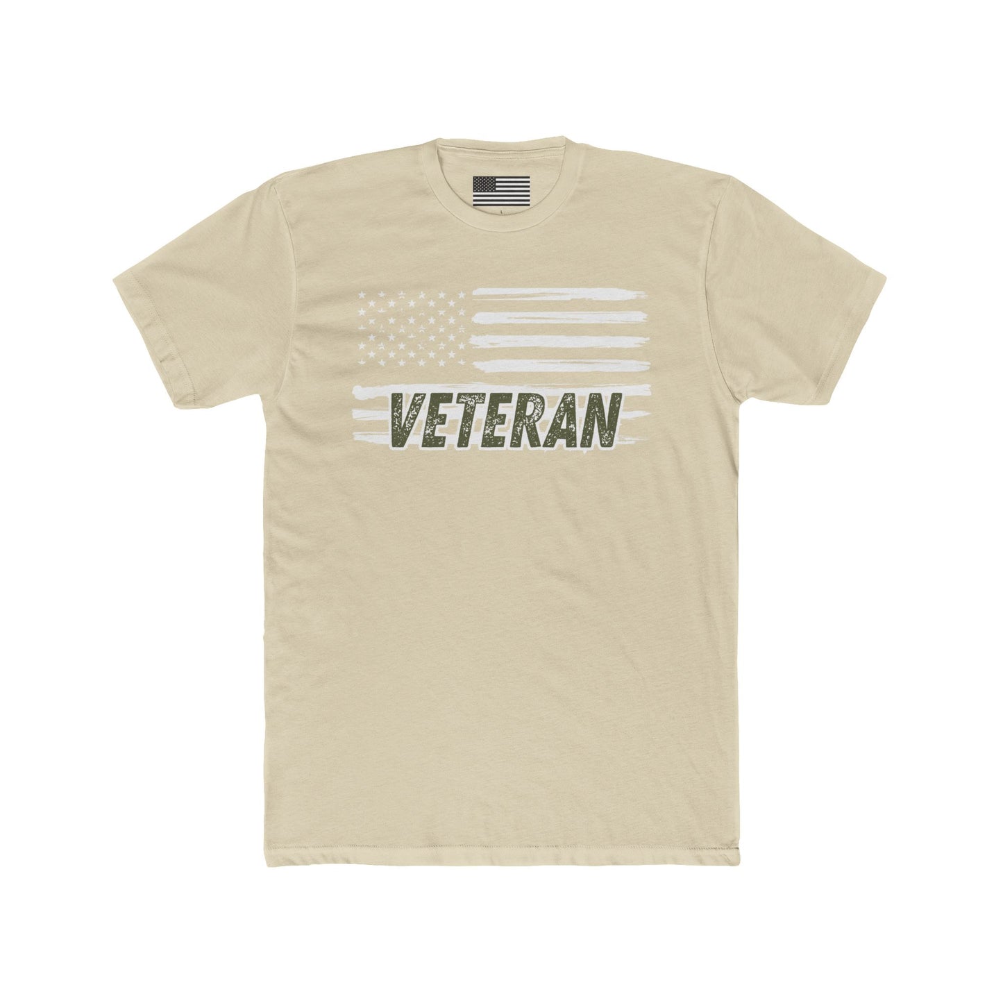 Veteran Pride Unisex Cotton Crew Tee, Military Appreciation Shirt, Gifts for Veterans, Patriotic Apparel, Memorial Day Tee, Casual Wear