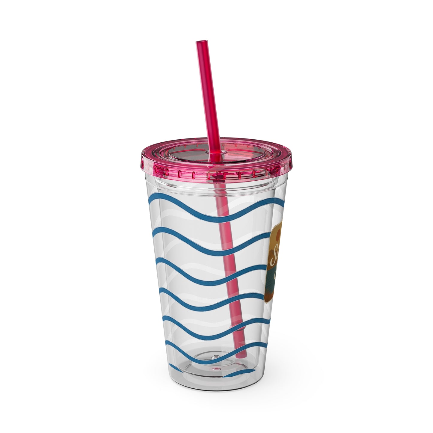 Salton Sea Sunsplash Tumbler, 16oz Clear Drink Cup for Outdoor Adventures, Customizable Travel Mug, Perfect for Summer Fun, Eco-Friendly Beverage [...]