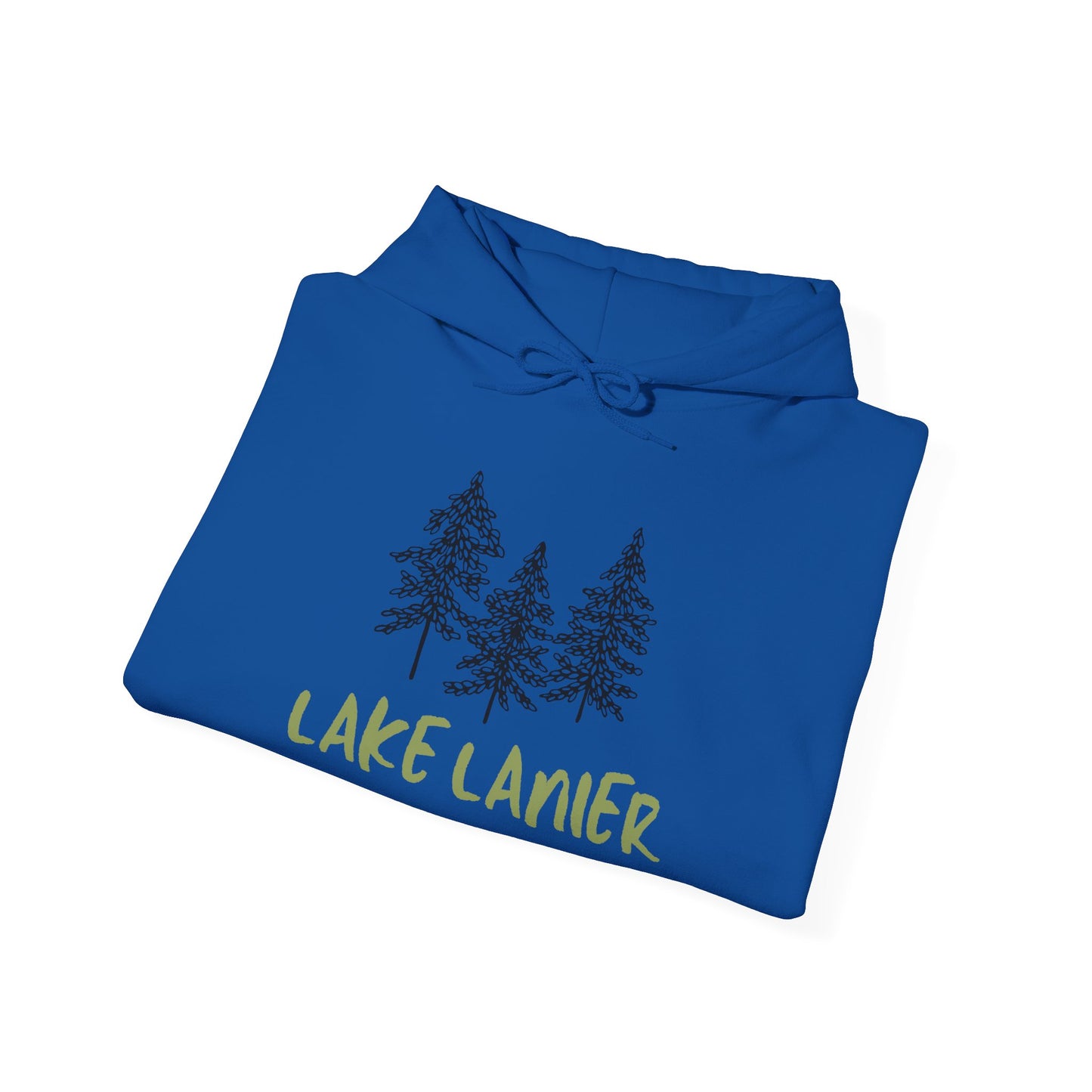 Lake Lanier Hoodie, Cozy Unisex Sweatshirt, Nature Lover Gift, Lake House Apparel, Perfect for Outdoors, Summer Vibes, Travel Wear
