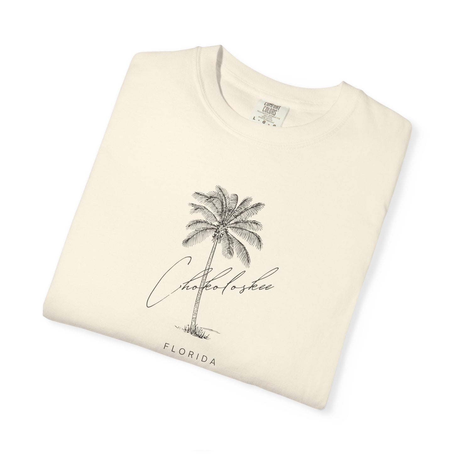 Chokoloskee Chill Vibes Tee - Unisex Garment-Dyed T-shirt for Autumn Lovers, Casual Wear, Gifts for Him/Her