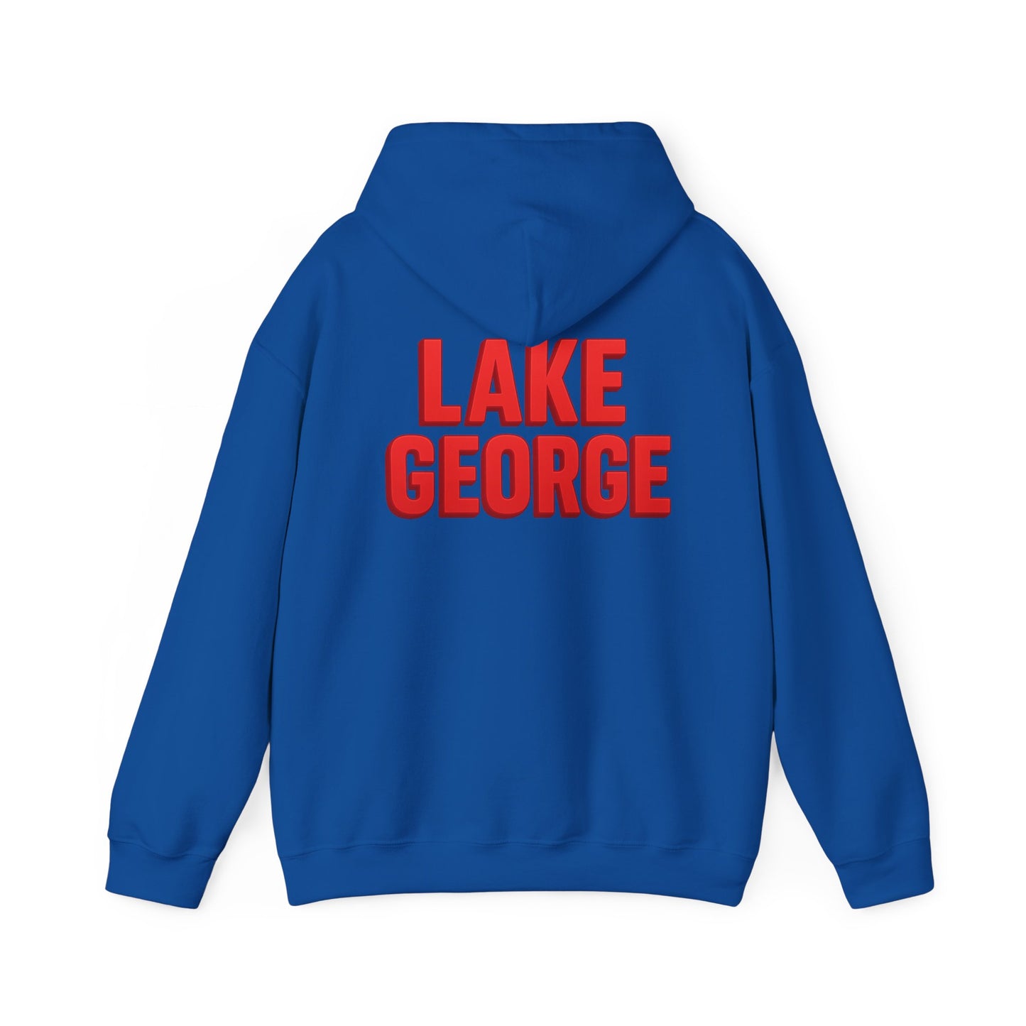 Lake George Hoodie, Cozy Casual Wear, Unisex Sweatshirt, Lake Lover Gift, Outdoor Adventure Apparel, Summer Retreat Fashion