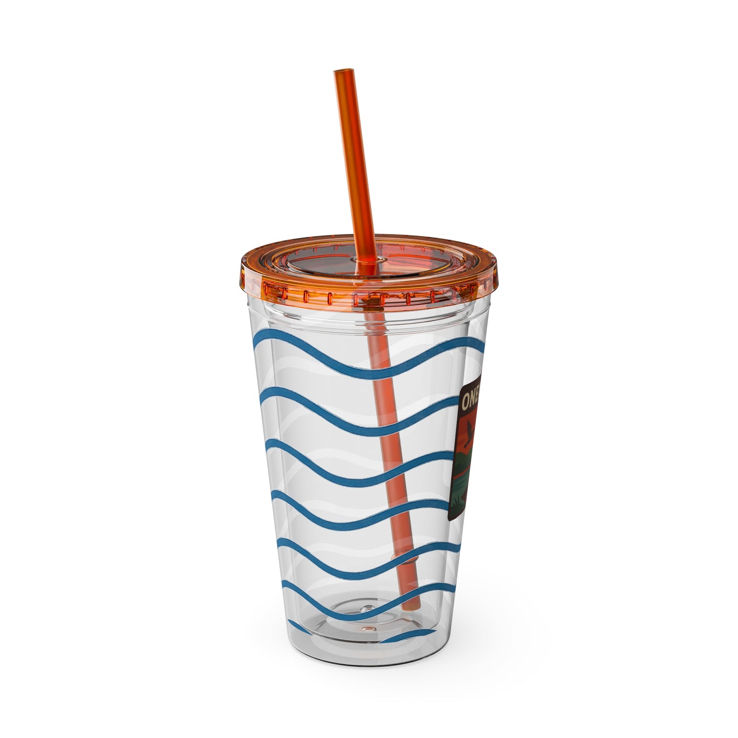 Oneida Lake Sunsplash Tumbler, 16oz Clear Drink Cup for Outdoor Adventures, Customizable Travel Mug, Perfect for Summer Fun, Eco-Friendly Beverage [...]