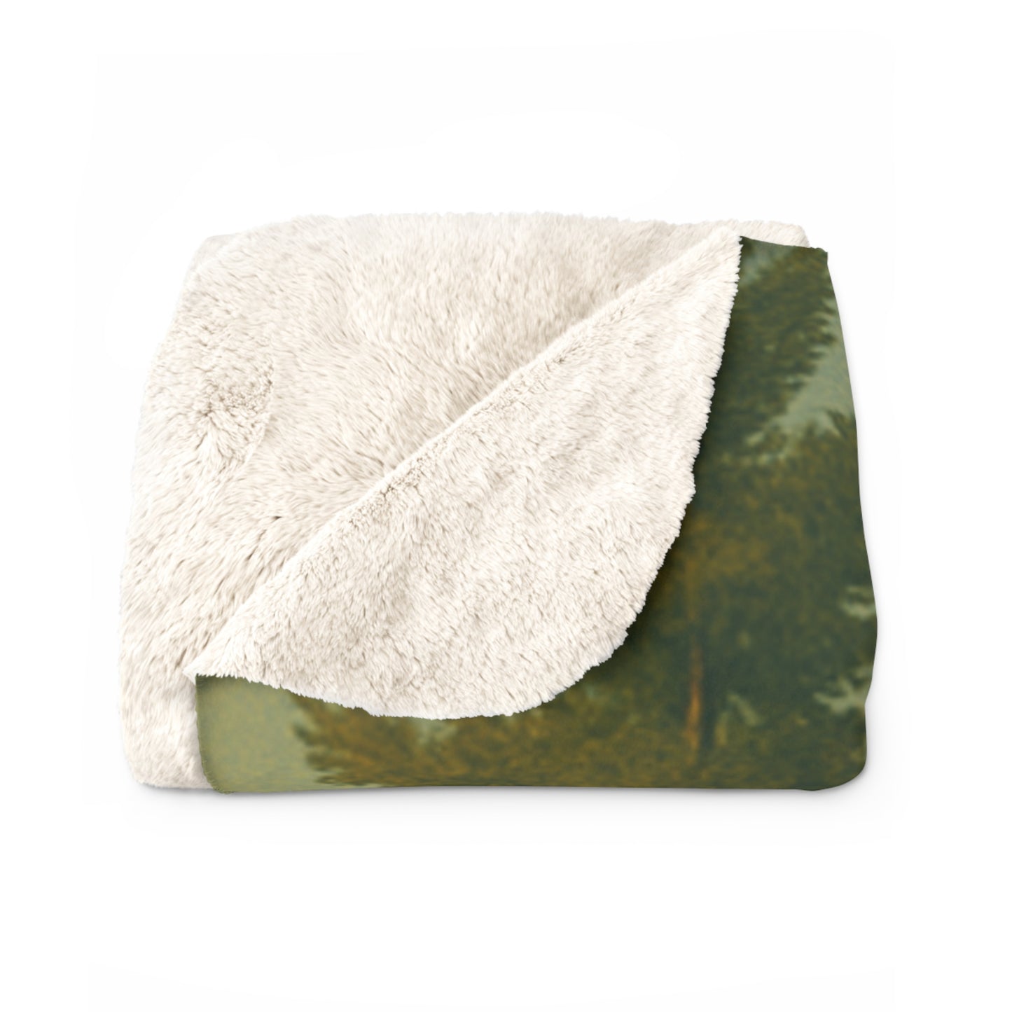 Oneida Lake Sherpa Fleece Blanket