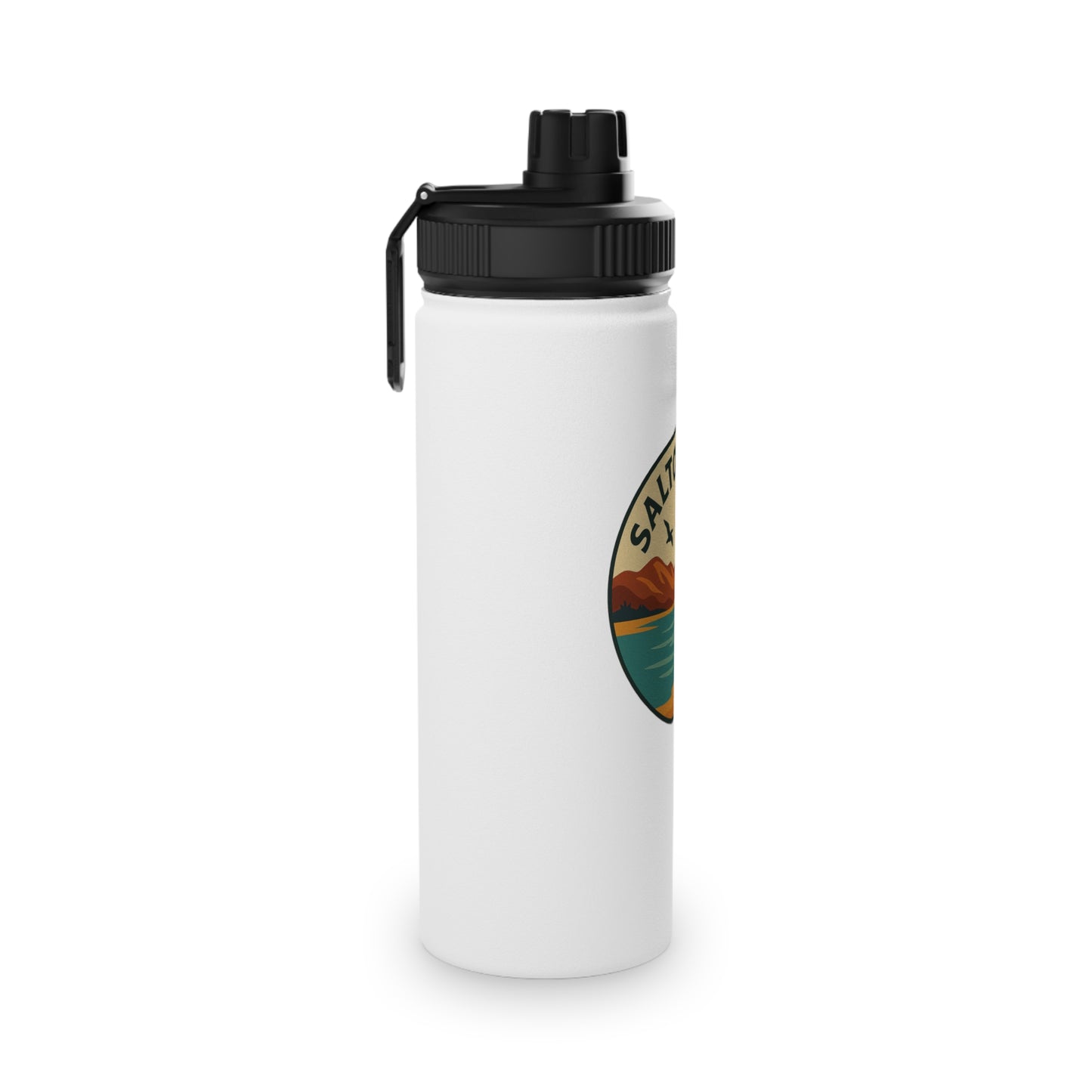 Salton Sea Stainless Steel Water Bottle, Sports Lid
