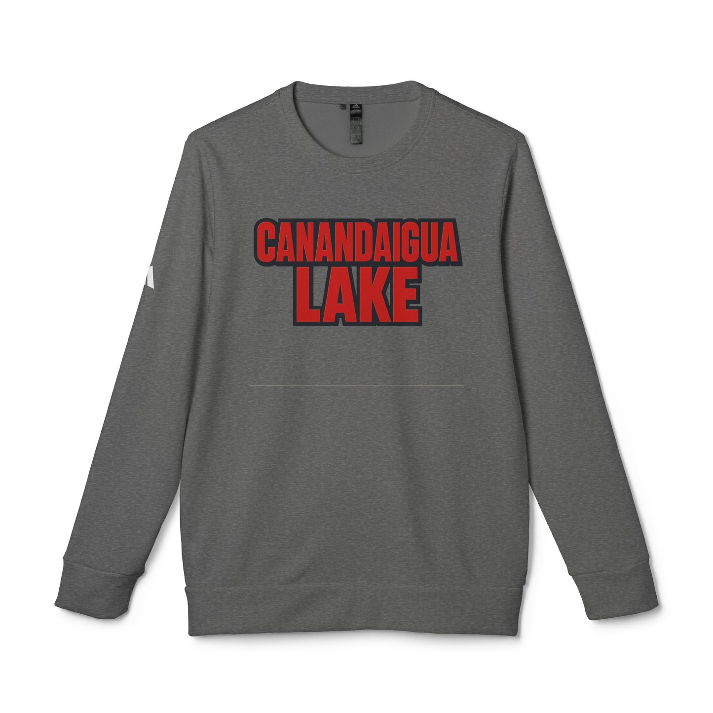 Canandaigua Lake Adidas Unisex Fleece Crewneck Sweatshirt