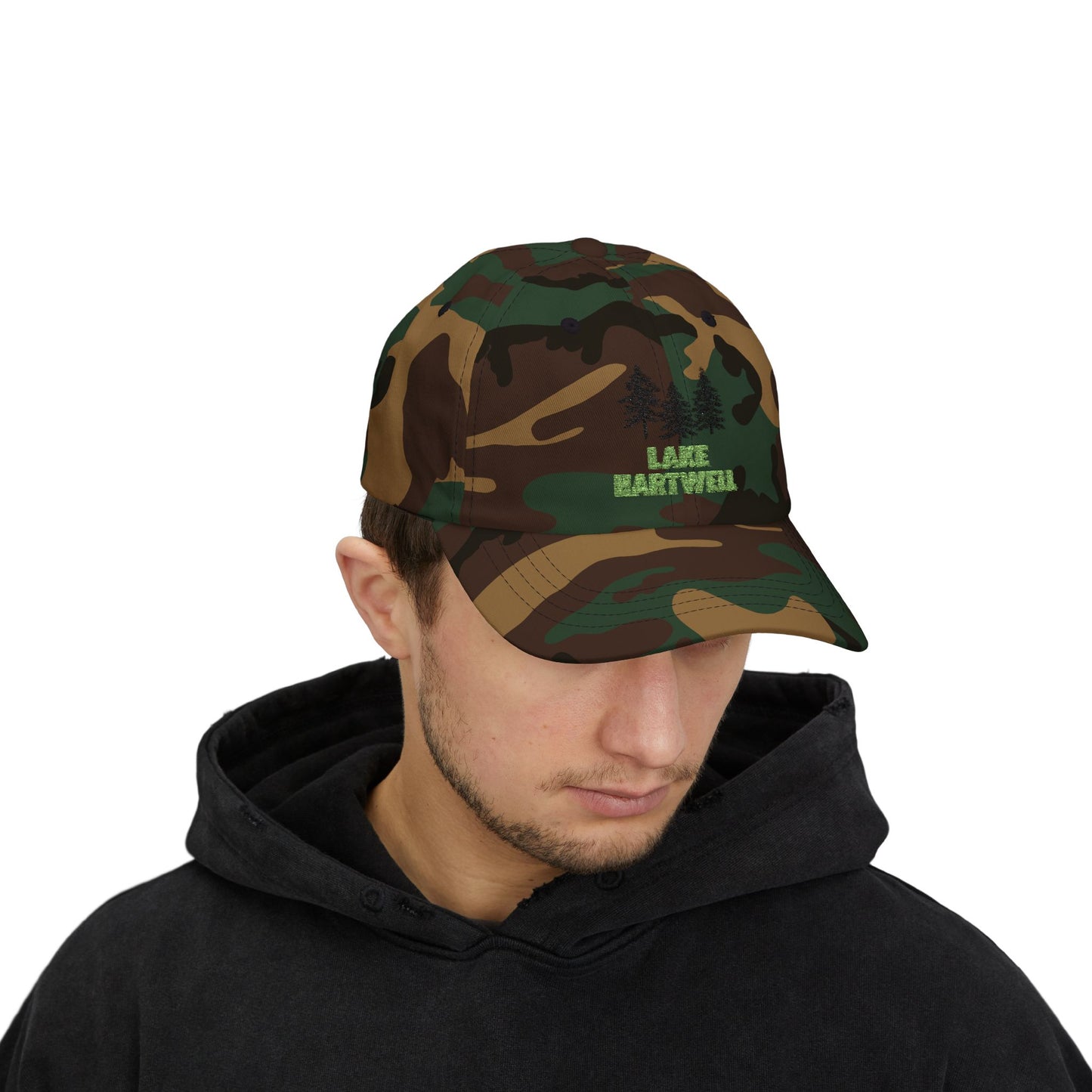 Lake Hartwell Classic Dad Cap | Adjustable Cotton Hat for Outdoors, Gifts for Dads, Camping, Fishing, Summer