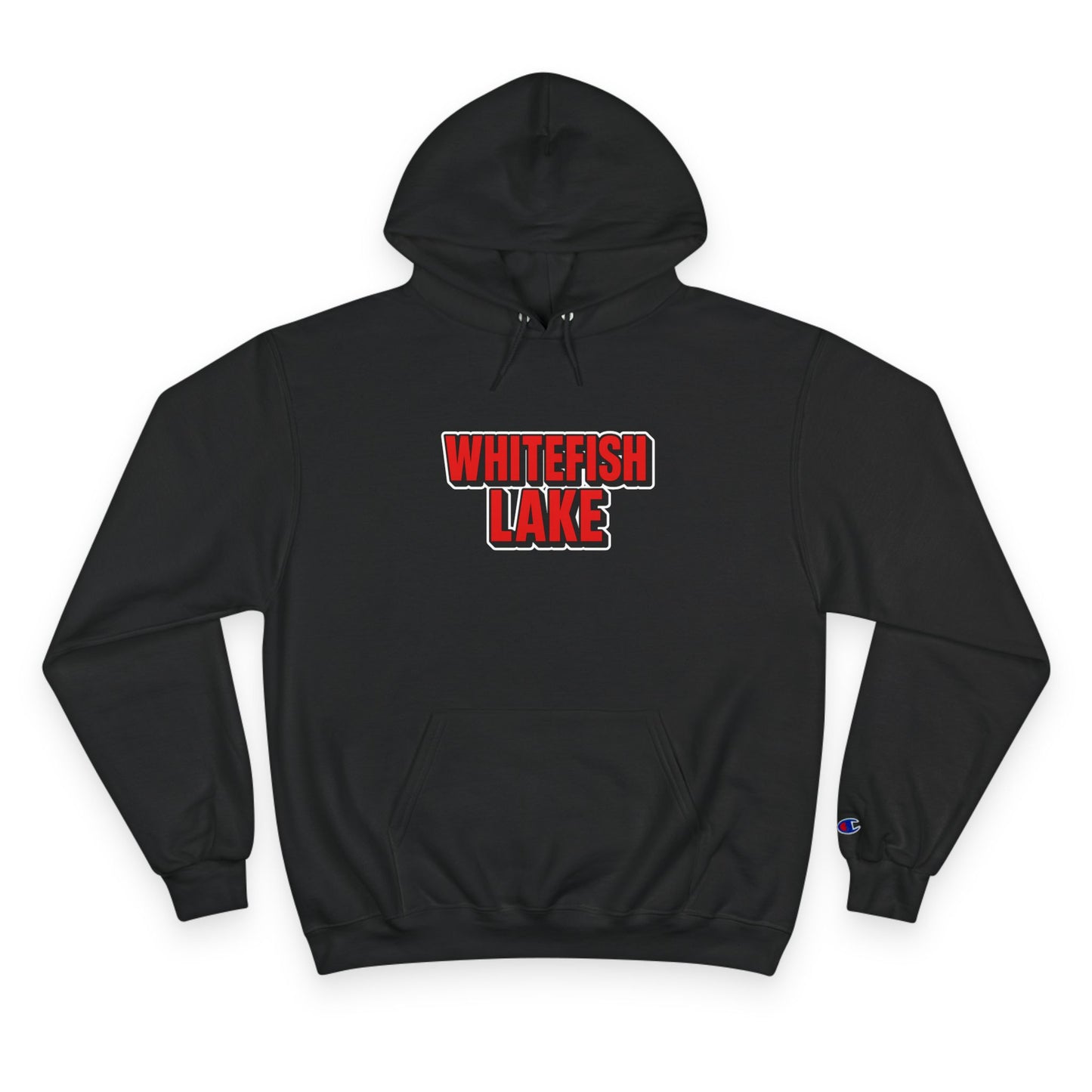 Whitefish Lake Cozy Hoodie, Perfect for Outdoor Adventures, Lake Days, Gifts for Nature Lovers, Comfortable Sweatshirt