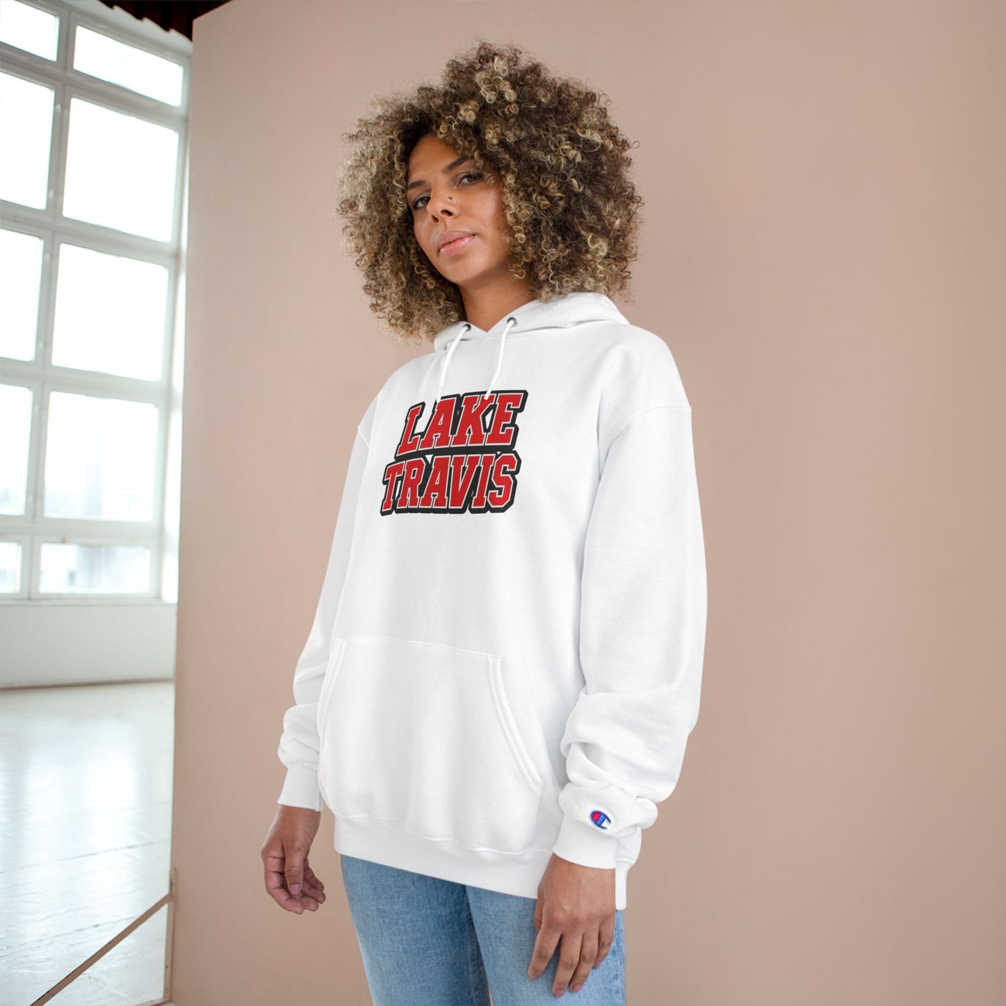 Lake Travis Cozy Hoodie, Perfect for Outdoor Adventures, Lake Days, Gifts for Nature Lovers, Comfortable Sweatshirt