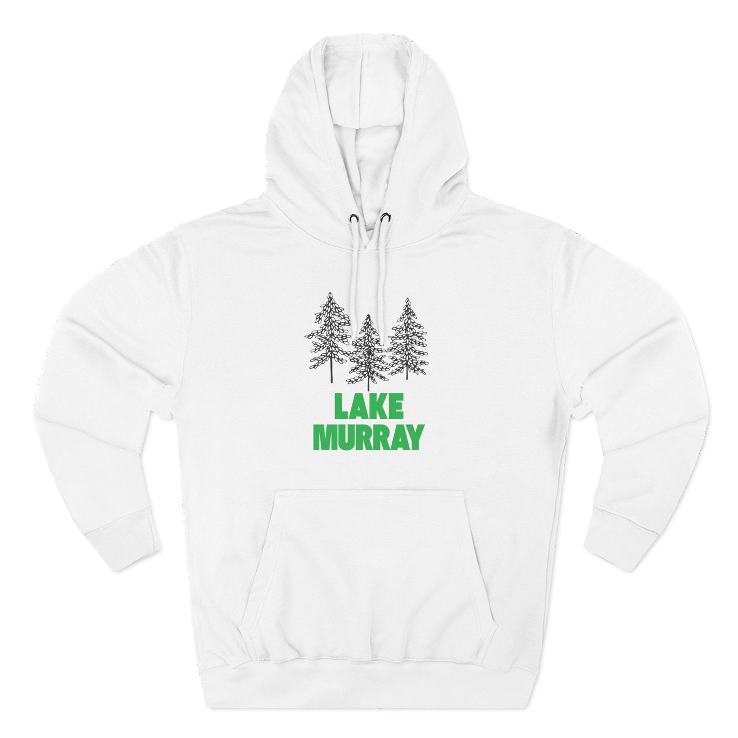 Lake Murray Fleece Hoodie, Cozy Sweatshirt, Outdoor Adventure Wear, Unique Gift for Lake Lovers, Perfect for Fall and Winter