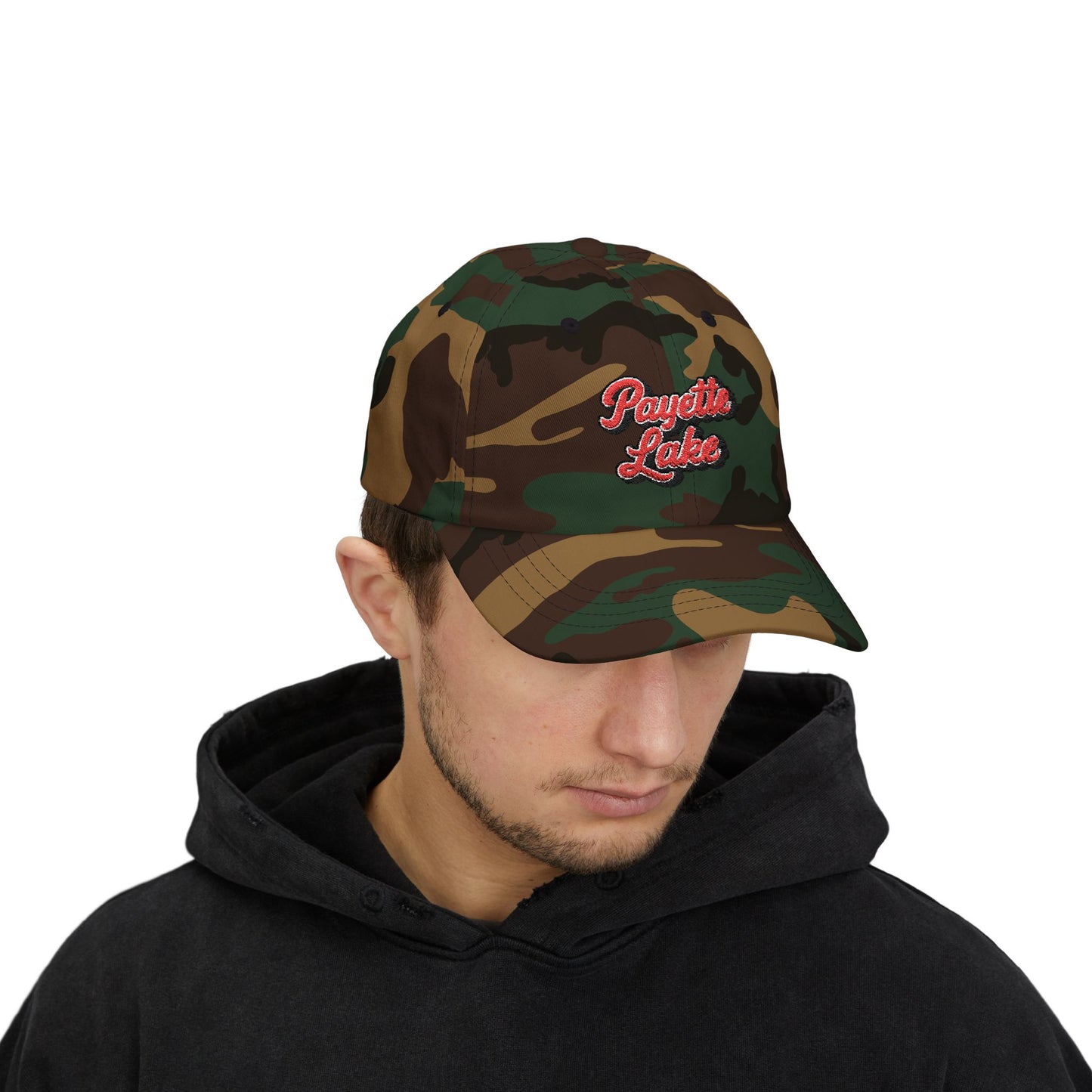 Payette Lake Stylish Dad Cap, Casual Summer Hat, Outdoor Accessory, Gift for Father's Day, Boating Trip Gear, Everyday Wear