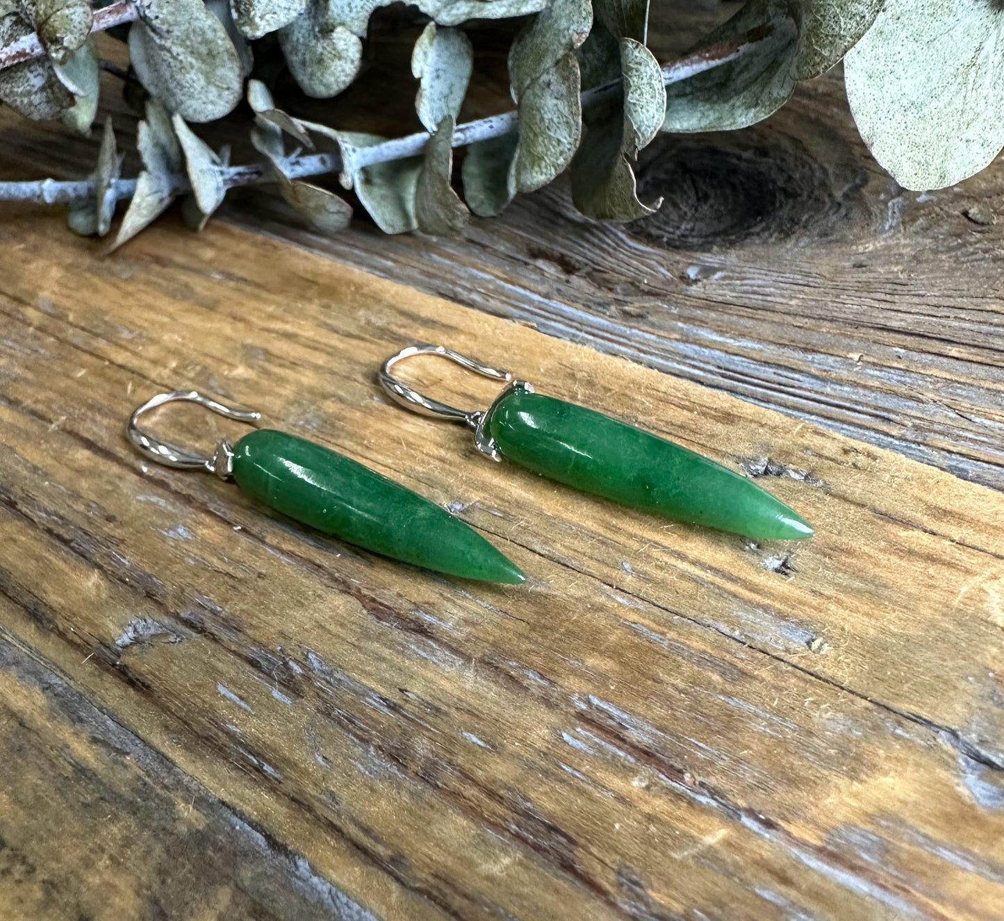 Canadian Jade Earrings, JN3