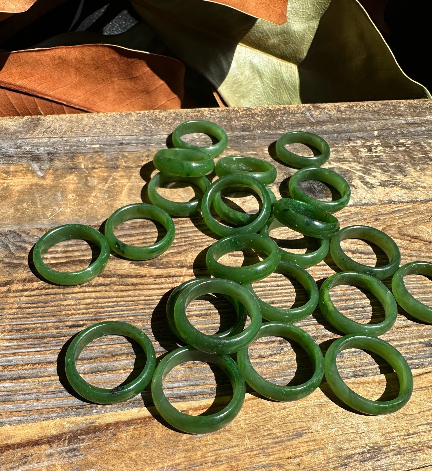Jade Band Ring 6mm