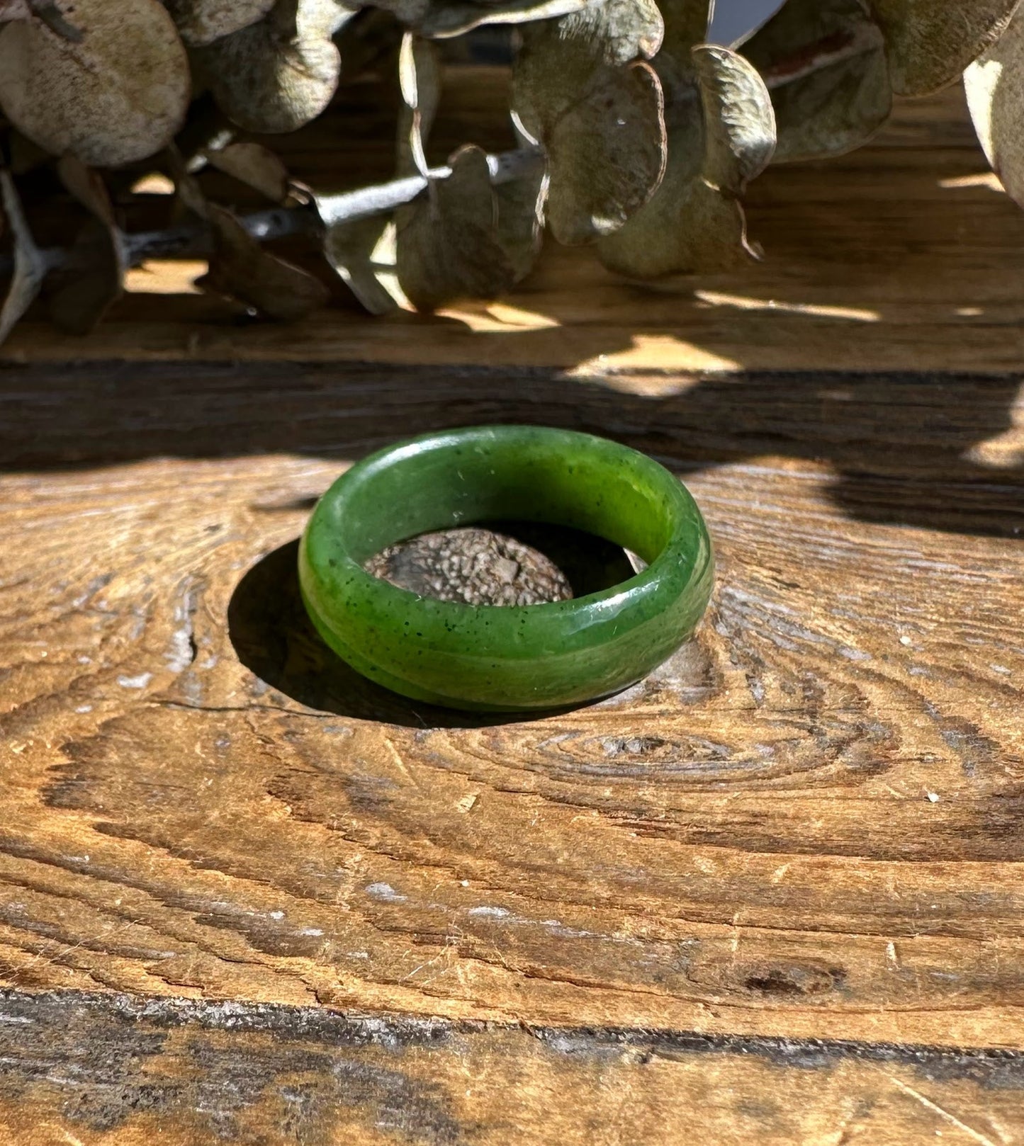 Jade Band Ring 6.5mm