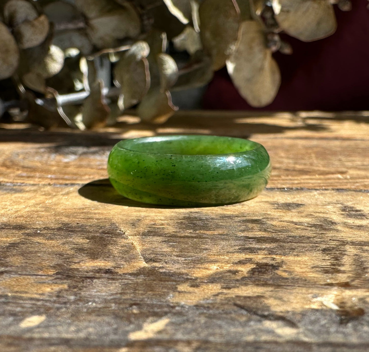 Jade Band Ring 6.5mm