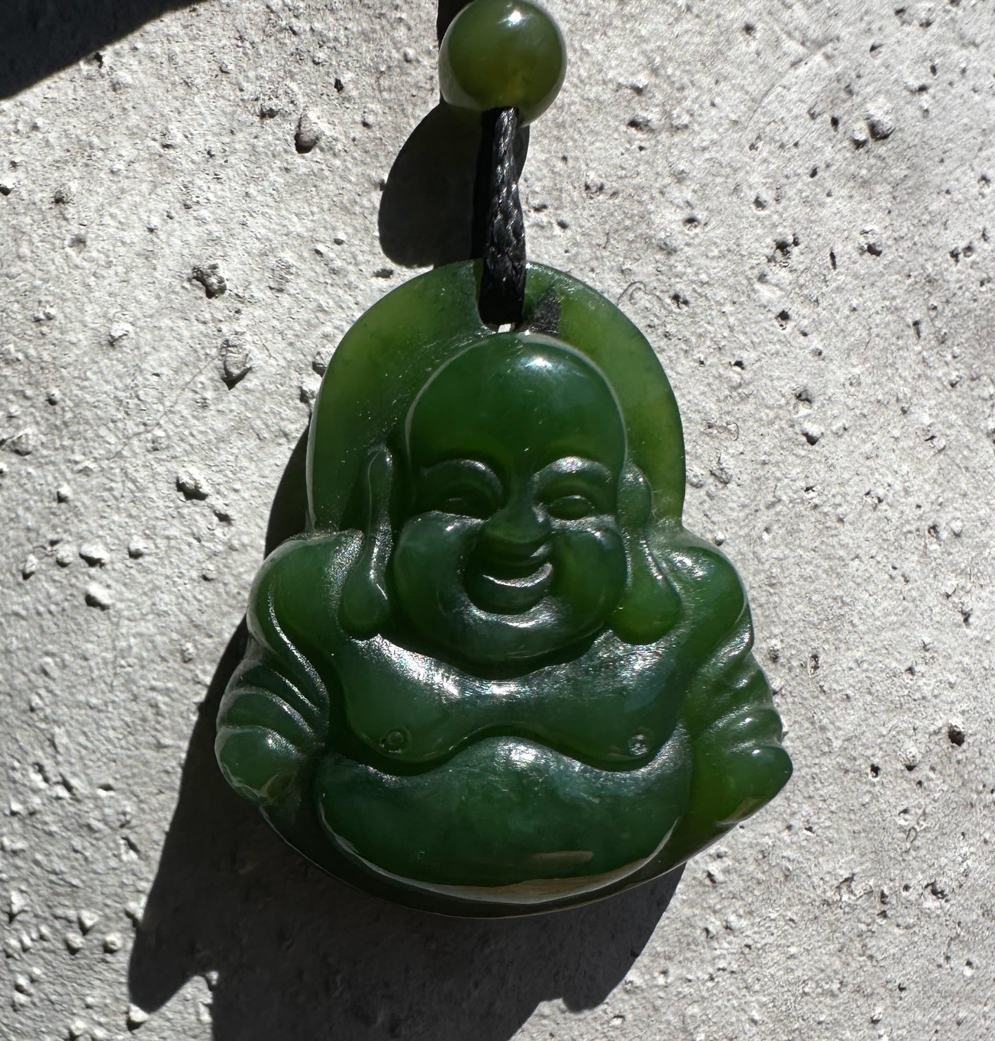 Pendant, Happy Buddha 26mm