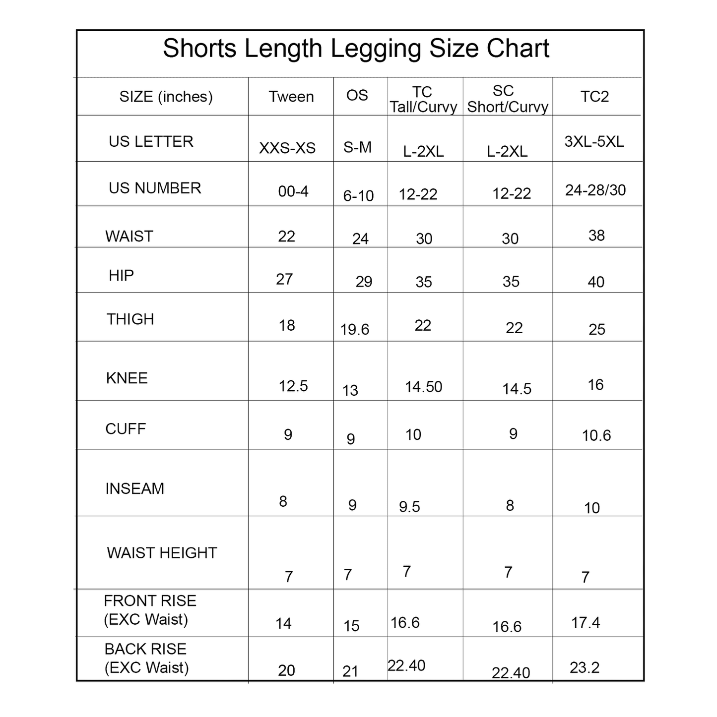 Concealed Carry Black  Leggings 230 gsm Thick Not See Through - Capri Length