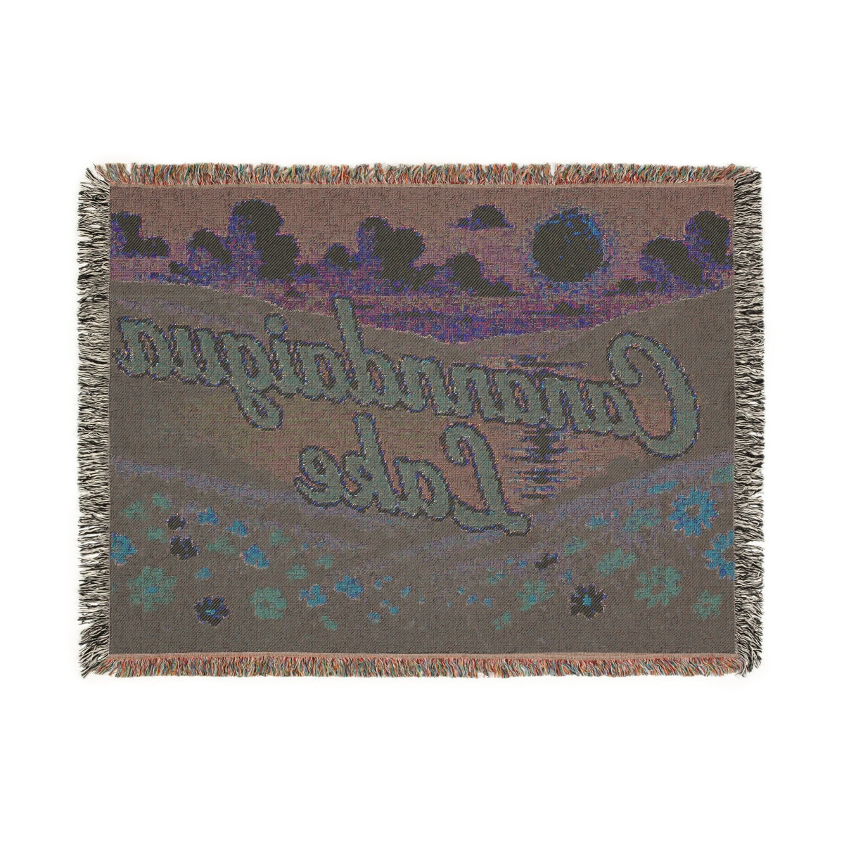 Canandaigua Lake Woven Blanket
